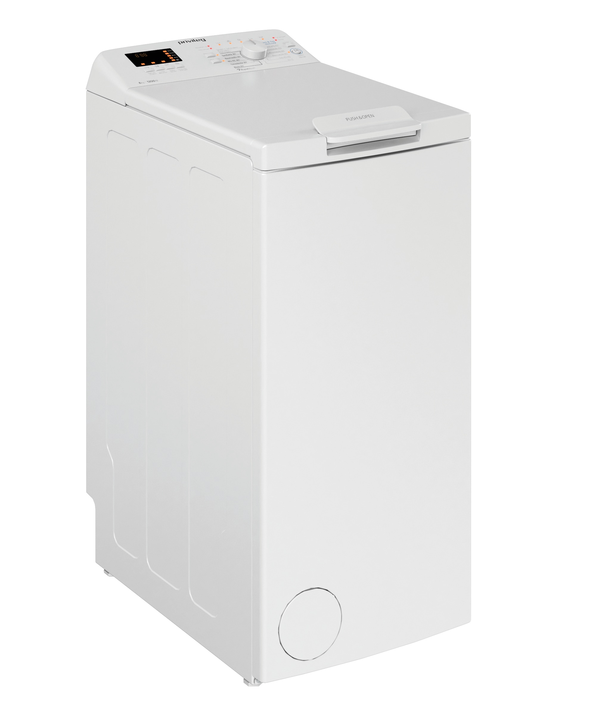 BAUKNECHT Waschmaschine Toplader »WMT 6513 CC«, WMT 6513 CC, 6,5 kg, 1200 U/ min, 4 Jahre Herstellergarantie online bei