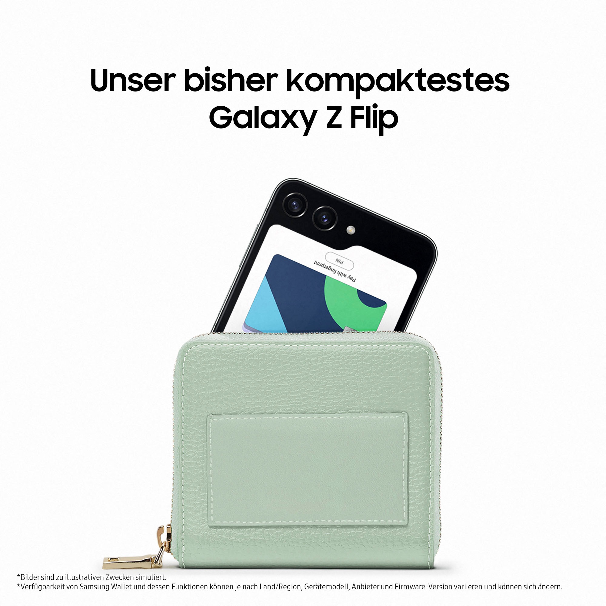 SAMSUNG Galaxy Z Flip5, 256 GB, Mint