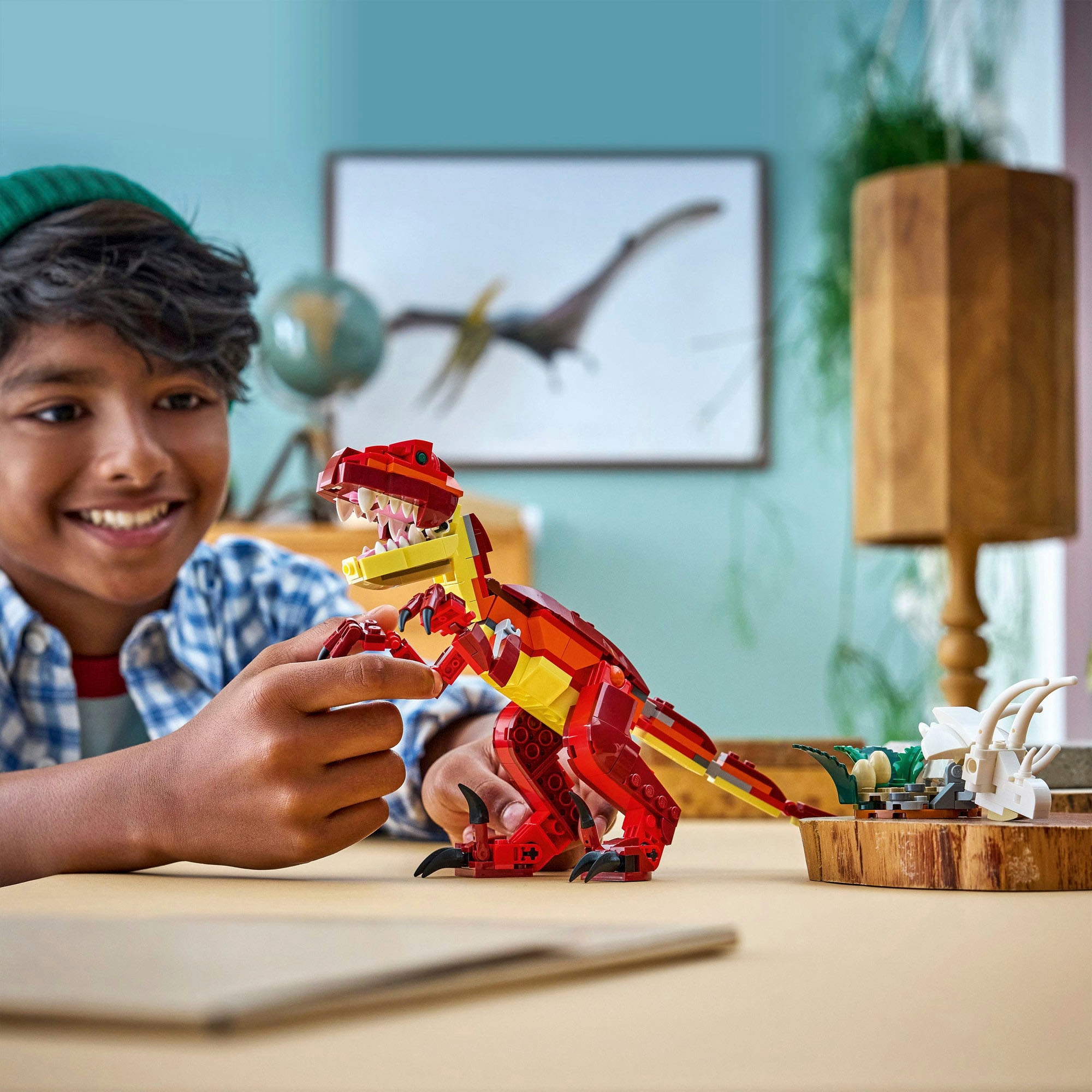 LEGO® Konstruktionsspielsteine »Wilder Dinosaurier (31379), LEGO Creator« Made in Europe