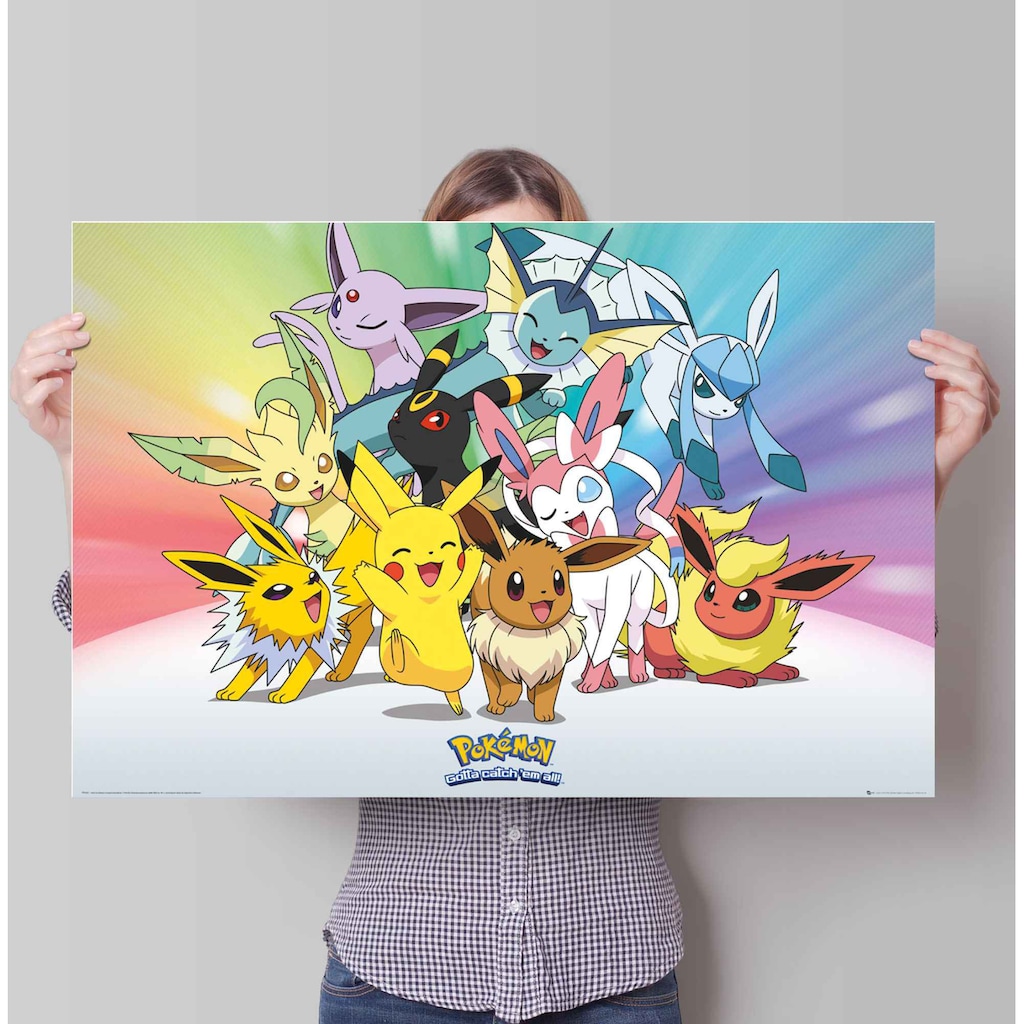 Reinders! Poster »Poster Pokemon«, Comic, (1 St.)