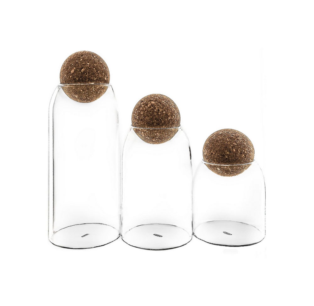 Mulex Vorratsglas »Mulex Aufbewahrungsgläser Set Malmö«, (Set, 3 tlg.), hoc günstig online kaufen