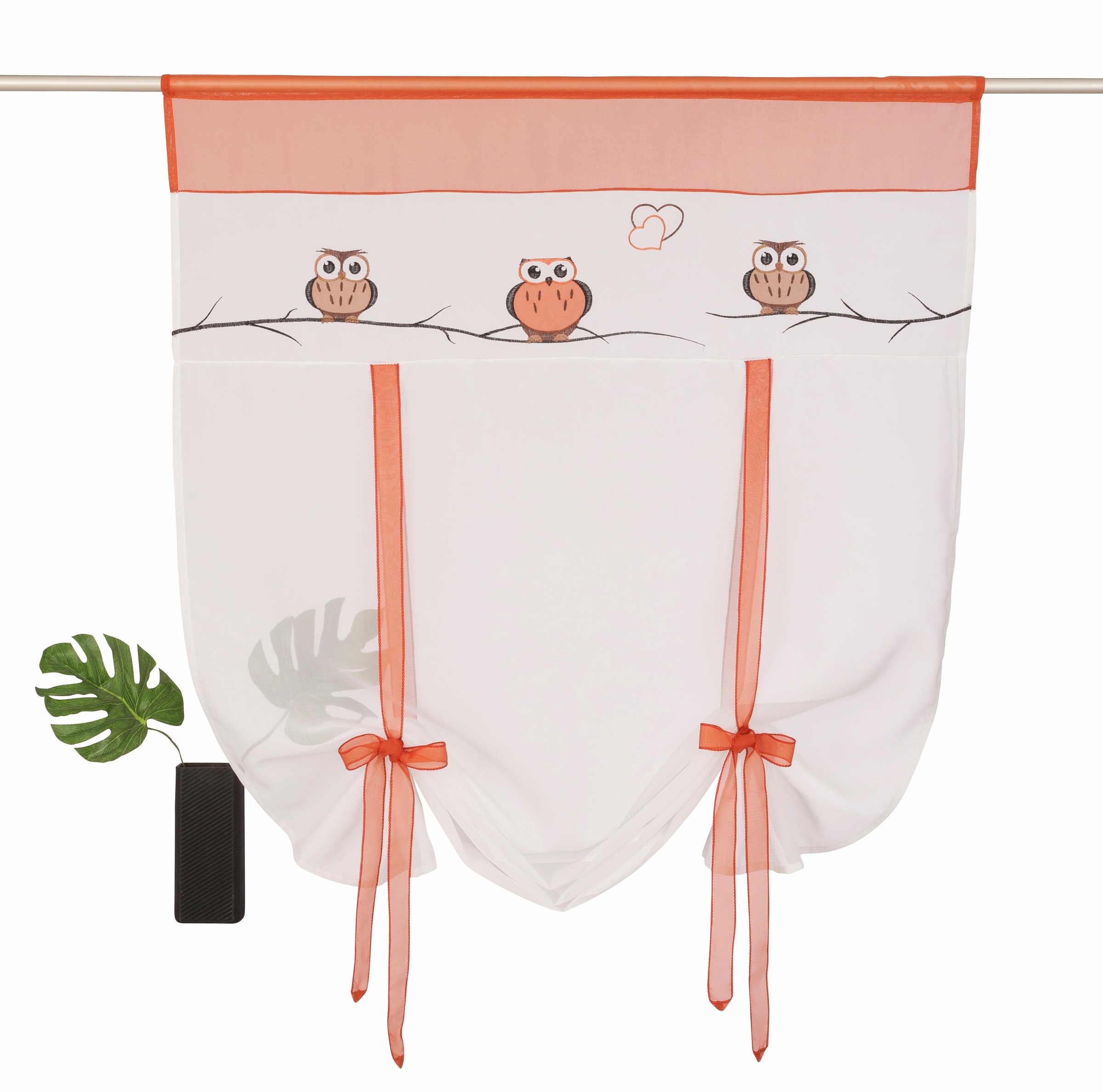 my home Bindegardine »Java« Stangendurchzug 1 Stk. tlg. Fertiggardine, tran günstig online kaufen