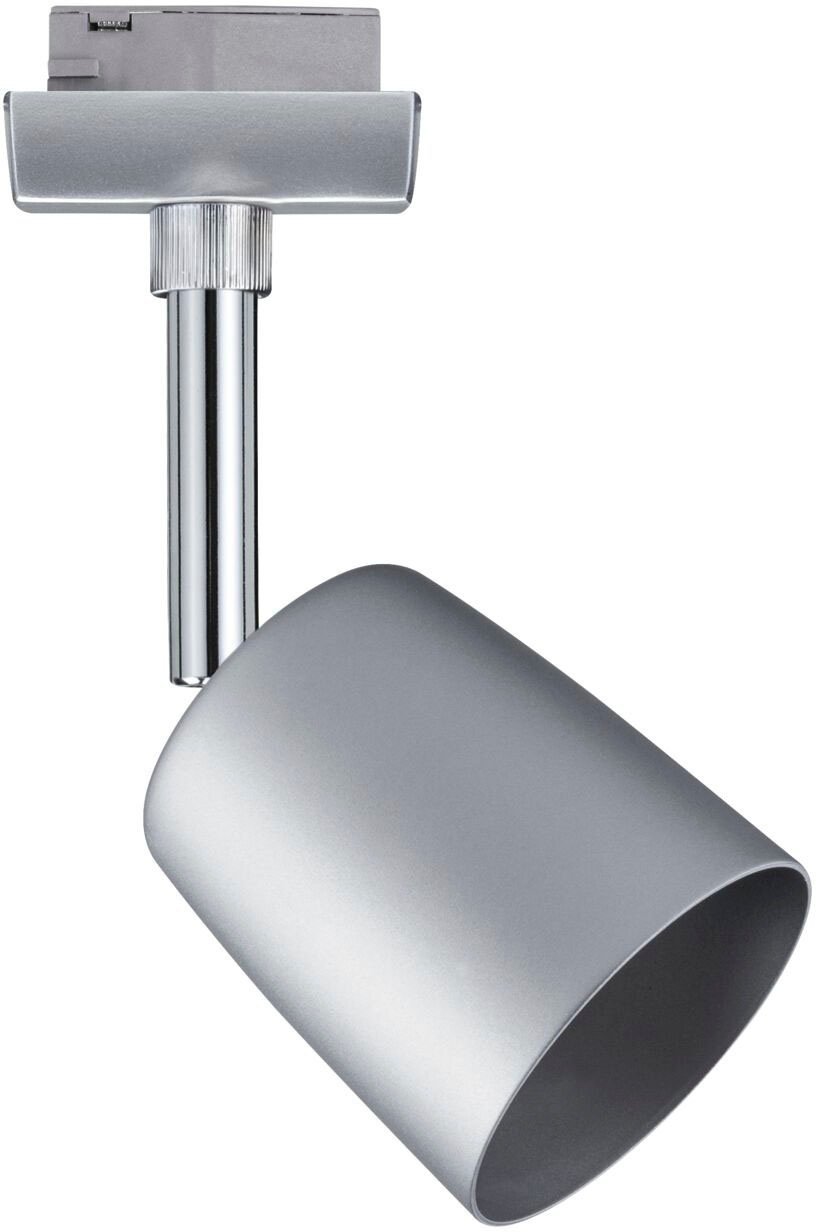 Paulmann Schienensystem-Leuchten »URail Schienenspot Cover GU10 max. 10W 230V Schwarz matt, Chrom«, Einzelspot, dimmbar