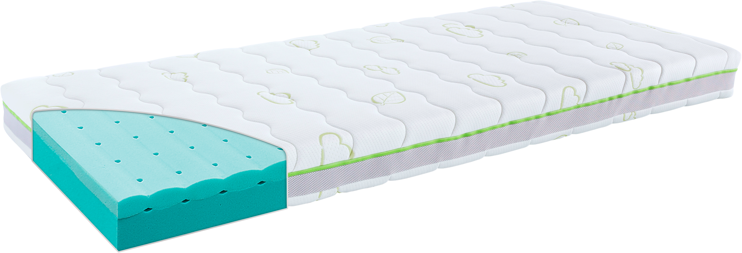 Träumeland Jugendmatratze »Matratze WALDDUFT« 15 cm hoch 1-tlg., 1 Stk. tlg günstig online kaufen