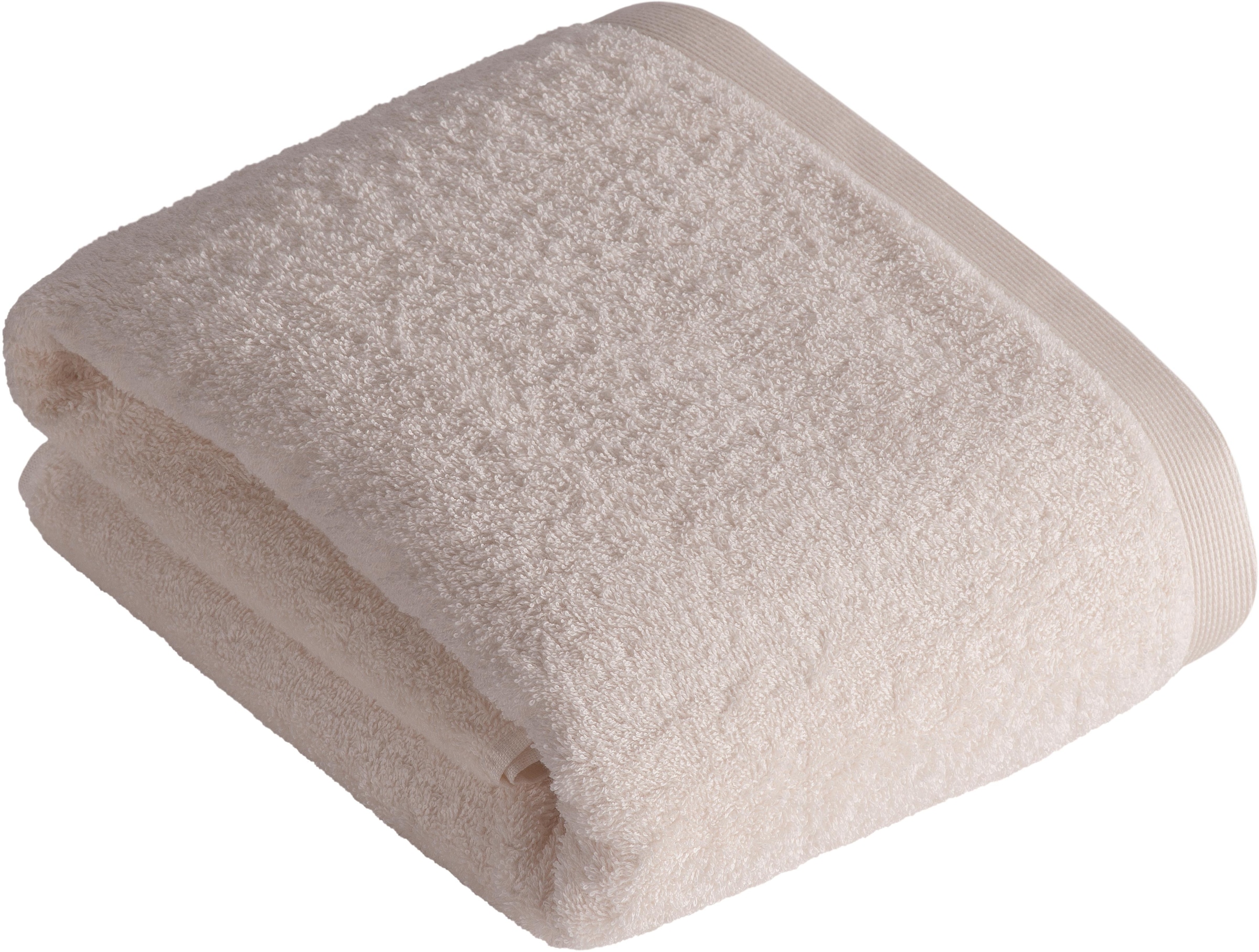 Saunatuch »High Line« beige Walkfrottee, Obermaterial: 100% Baumwolle B/L: 100cmx150cm, 1 Stk., Walkfrottee
