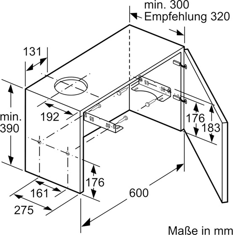 Constructa Flachschirmhaube »CD30646«