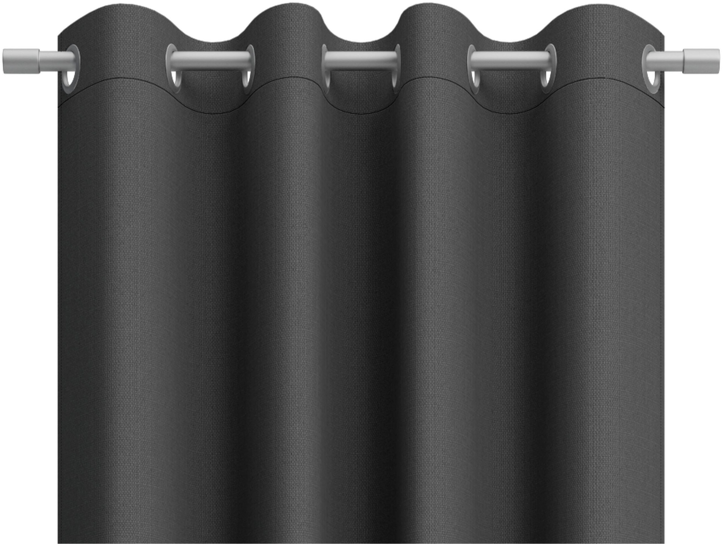Neutex for you! Vorhang »Linessa«, (1 St.), HxB: 245x137, Ösenschal mit Metallösen