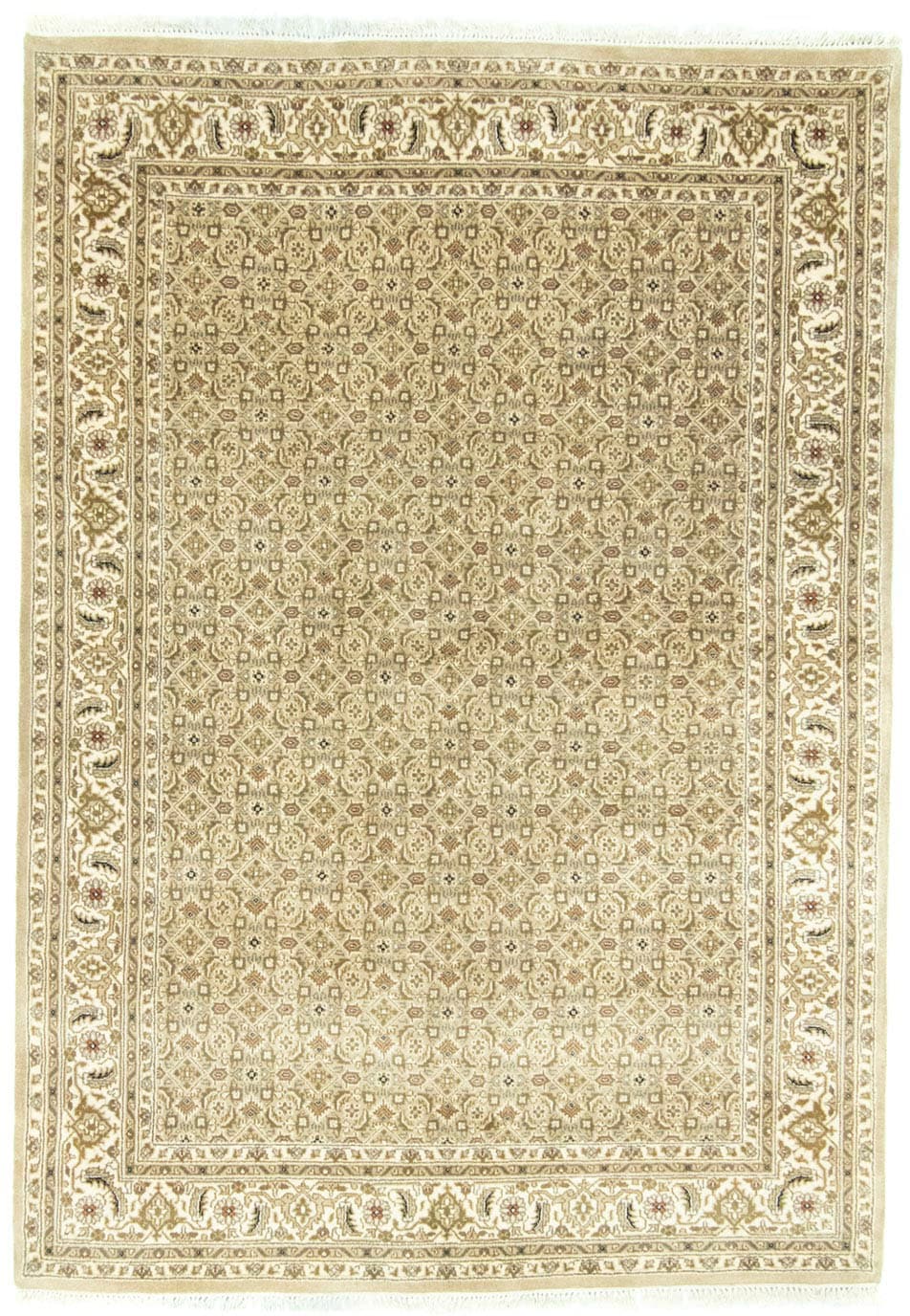 morgenland Wollteppich »Bidjar Stark Gemustert Beige 242 x 173 cm«, rechtec günstig online kaufen