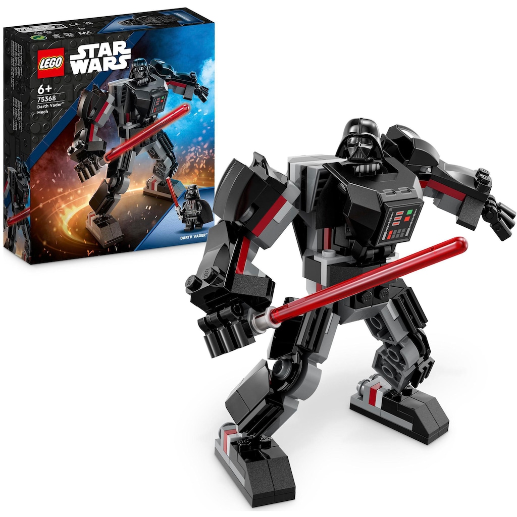 LEGO® Konstruktionsspielsteine »Darth Vader Mech (75368), LEGO® Star Wars™«, (139 St.)