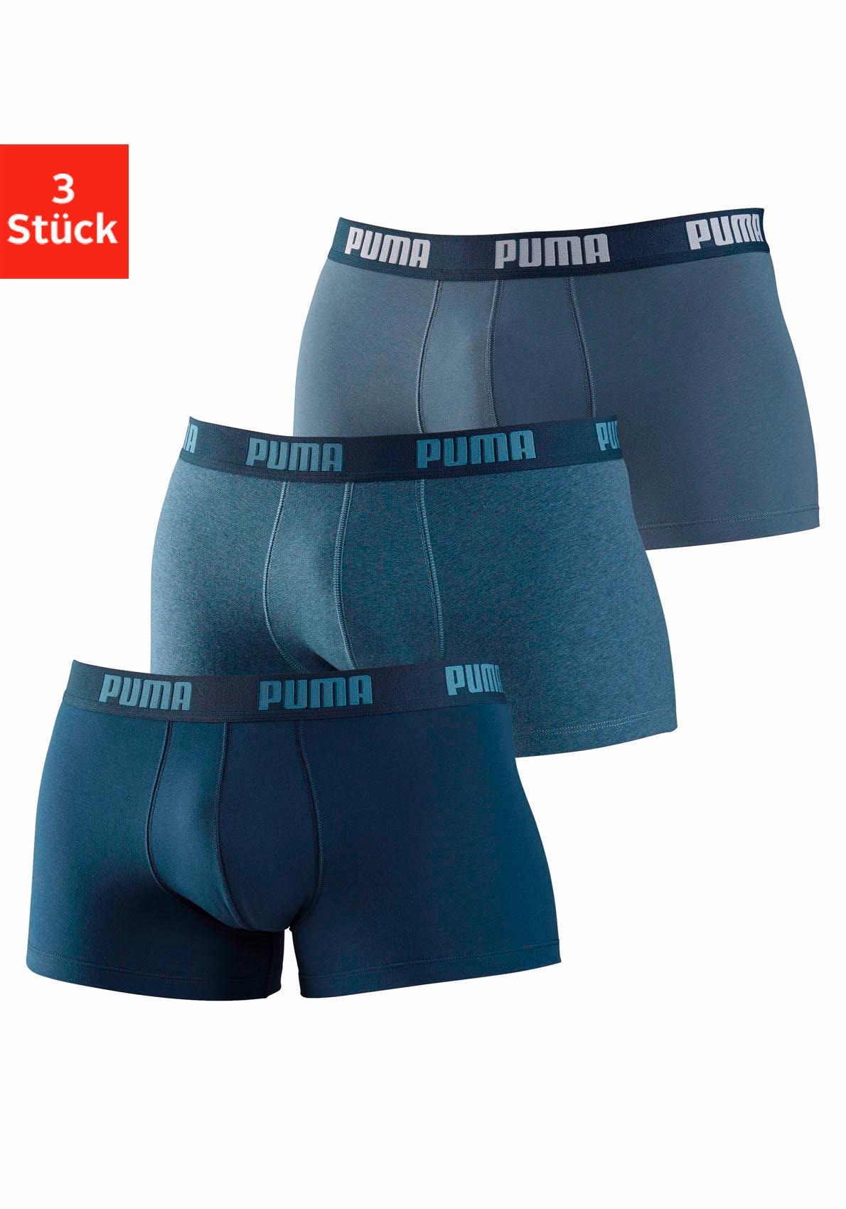 PUMA Hipster, (Packung, 3er-Pack), mit markantem Logo-Bund günstig online kaufen