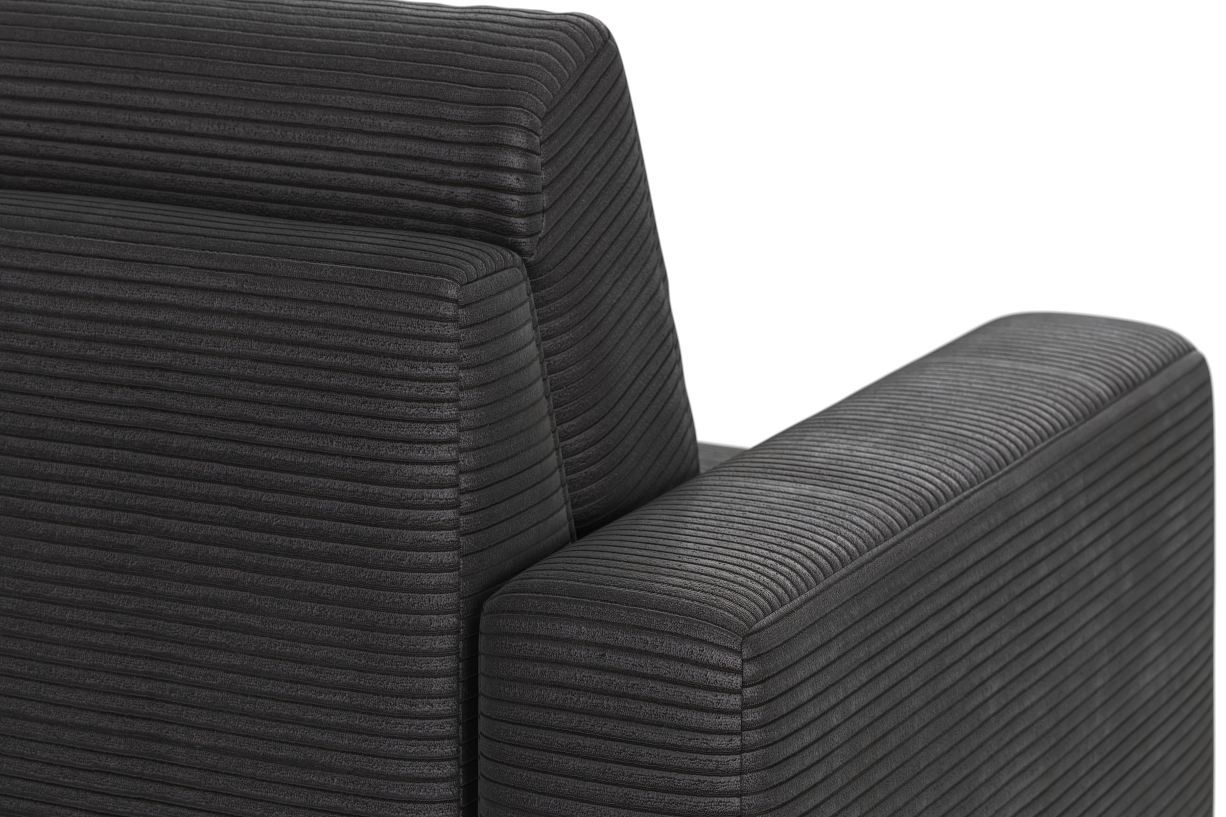 Home affaire Ecksofa »Summer L-Form«, mit Ottomane, mit oder ohne Bettfunktion und Bettkasten, Cord-Bezug