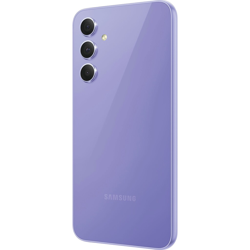 Samsung Smartphone »Galaxy A54 5G 256GB«, leicht violett, 16,31 cm/6,4 Zoll, 256 GB Speicherplatz, 50 MP Kamera