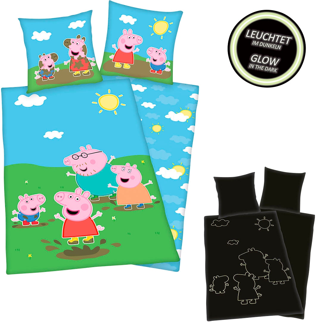 Peppa Pig Kinderbettwäsche »Peppa Pig«, mit tollem Peppa Pig Motiv