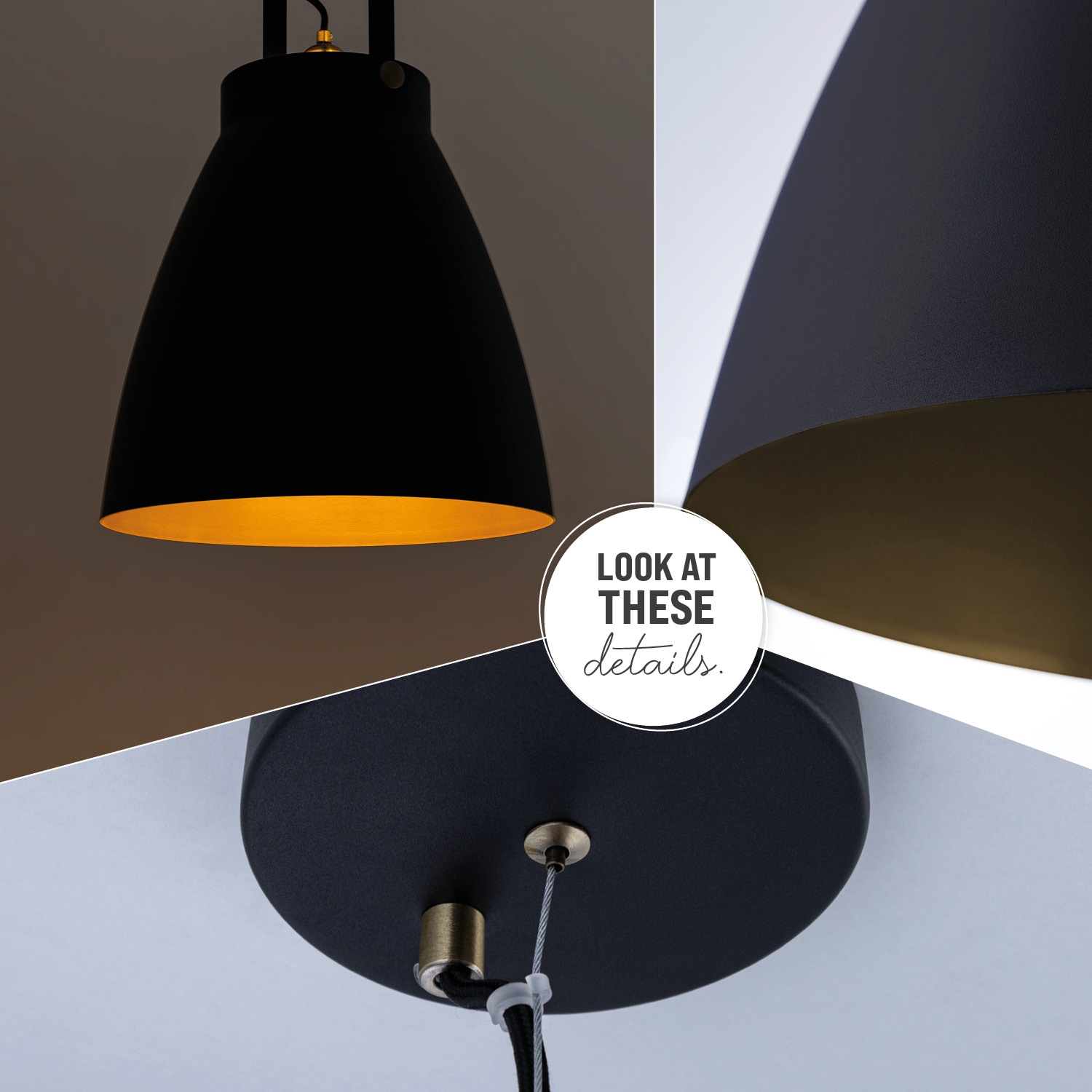 Paco Home Pendelleuchte »BOONE PD« E27 Stehleuchte Modern Wohnzimmer  Industrial Scheinwerfer Design E27