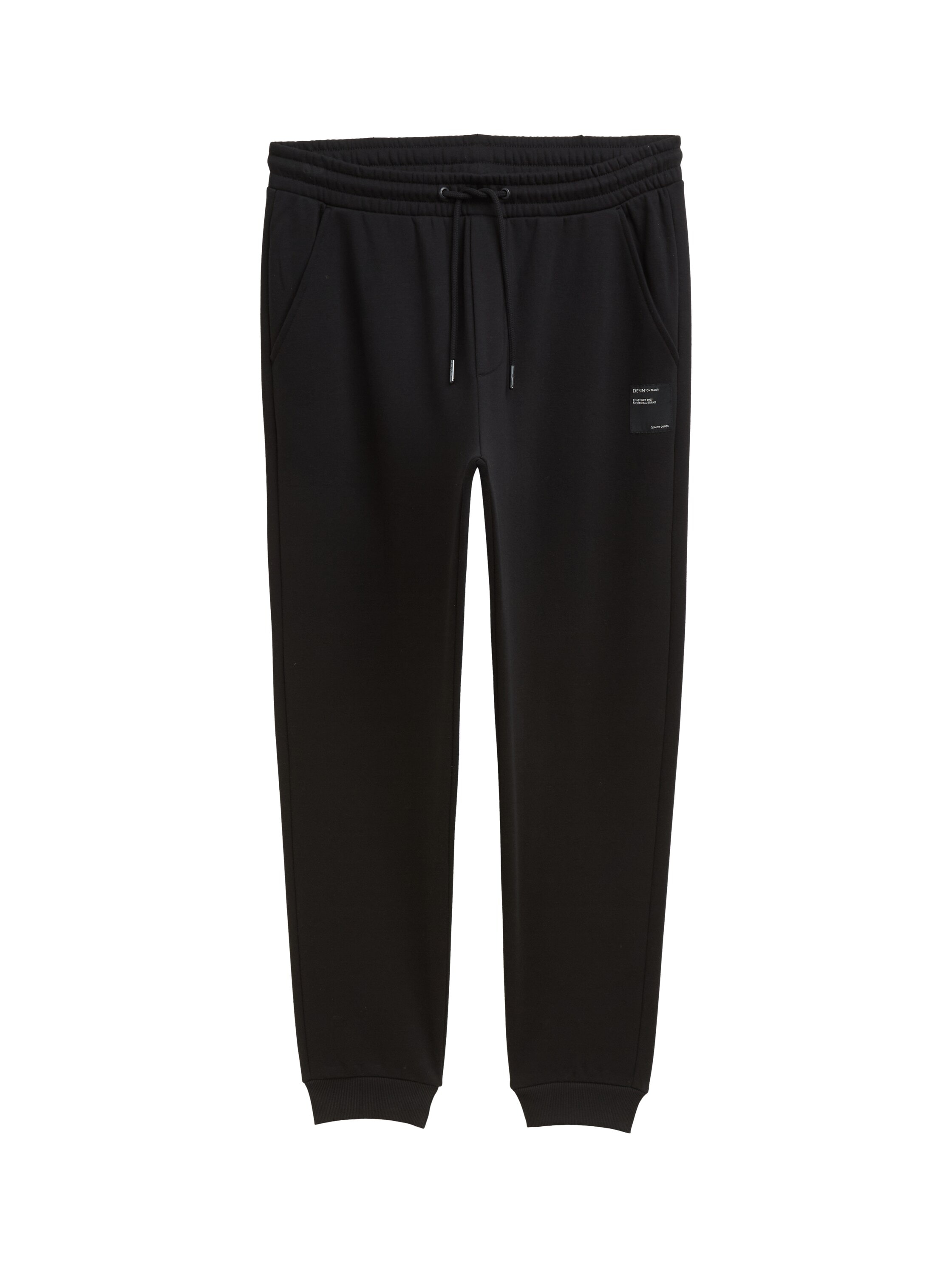 TOM TAILOR Denim Jogginghose  mit Logo Stickerei