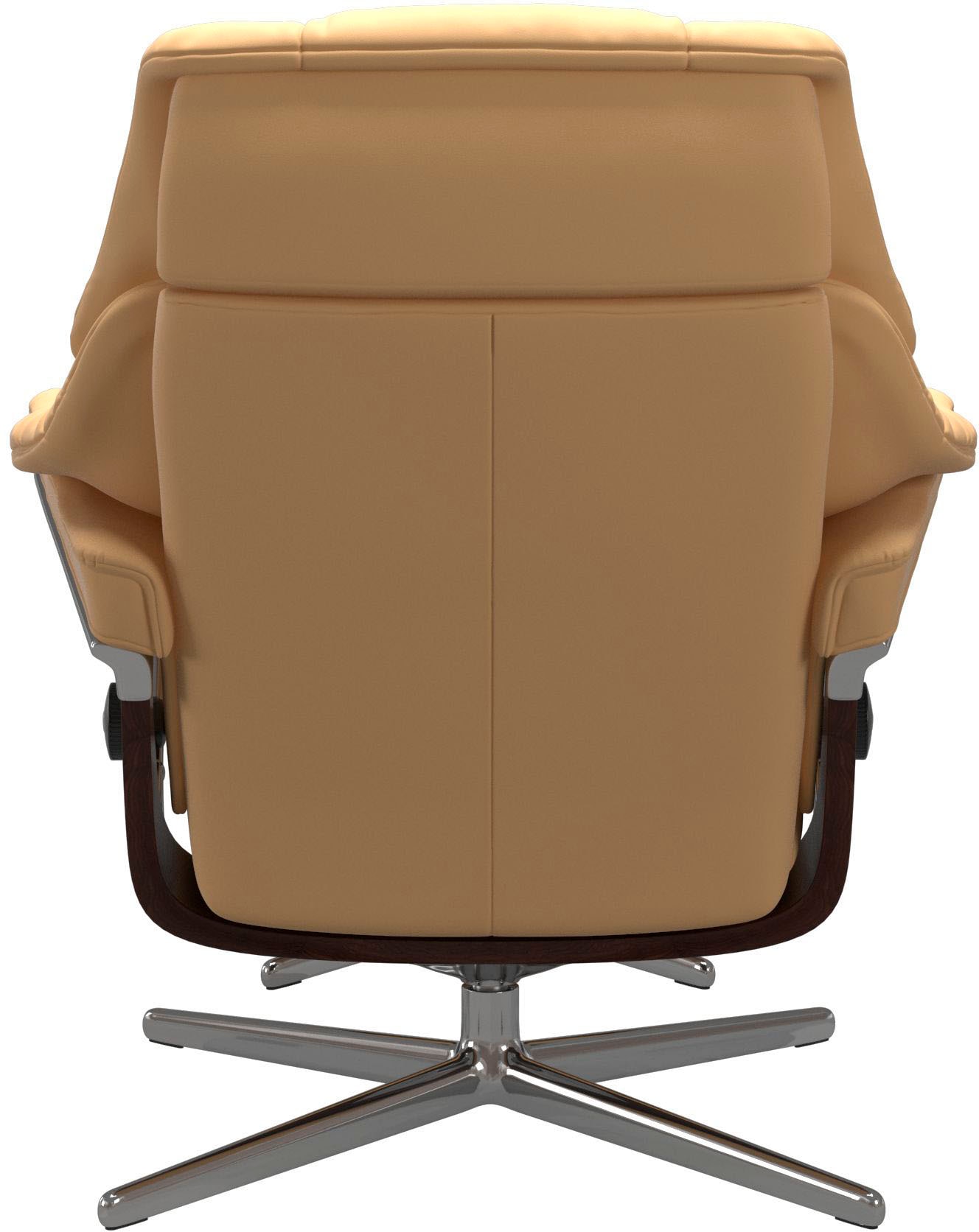 Stressless® Fußhocker »Reno«, mit Cross Base, Größe S, M & L, Holzakzent Braun