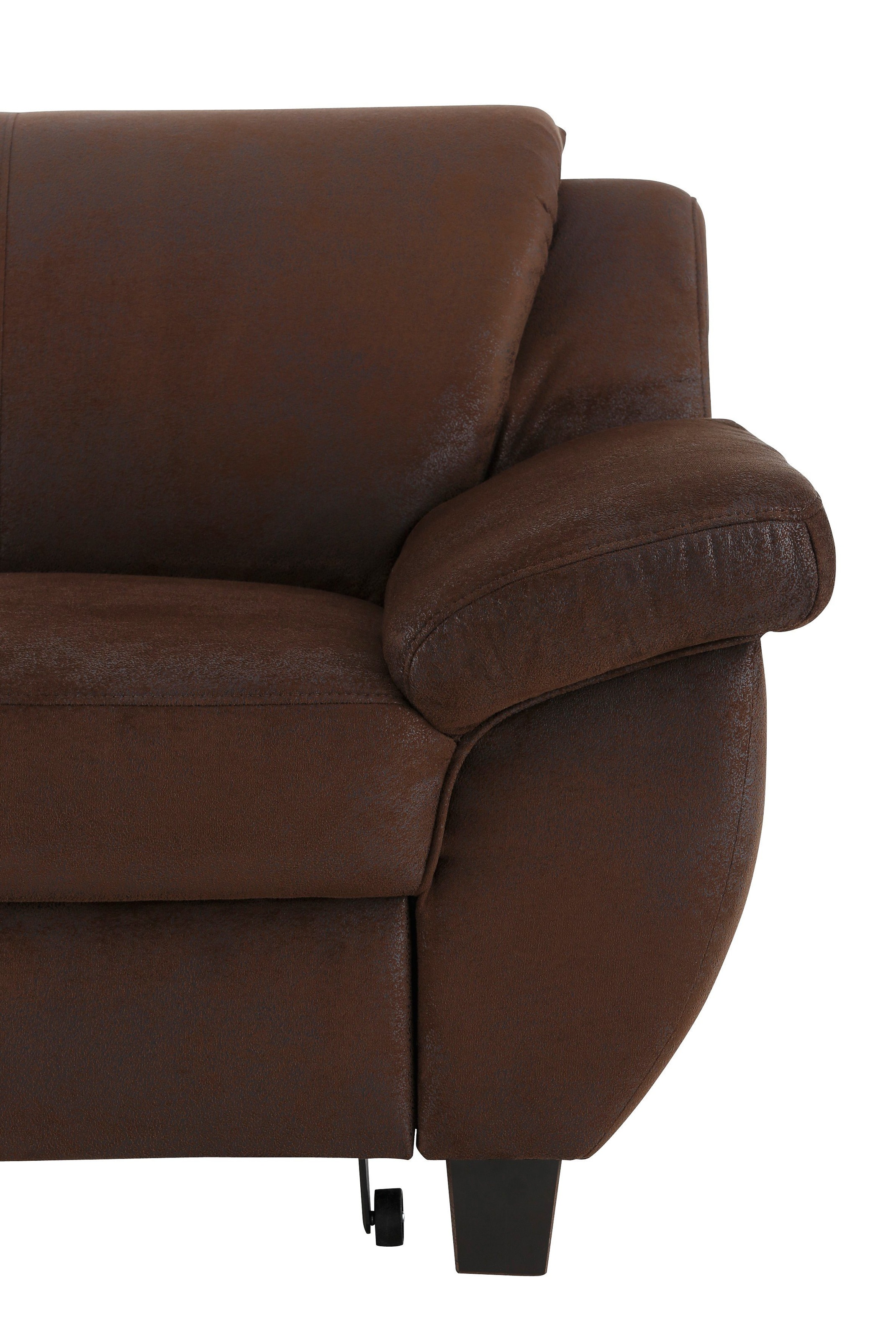 Home affaire Ecksofa »Yesterday Sitzbelastung 140 kg, L-Form«, gleichschenklig, wahlweise mit Bettfunktion