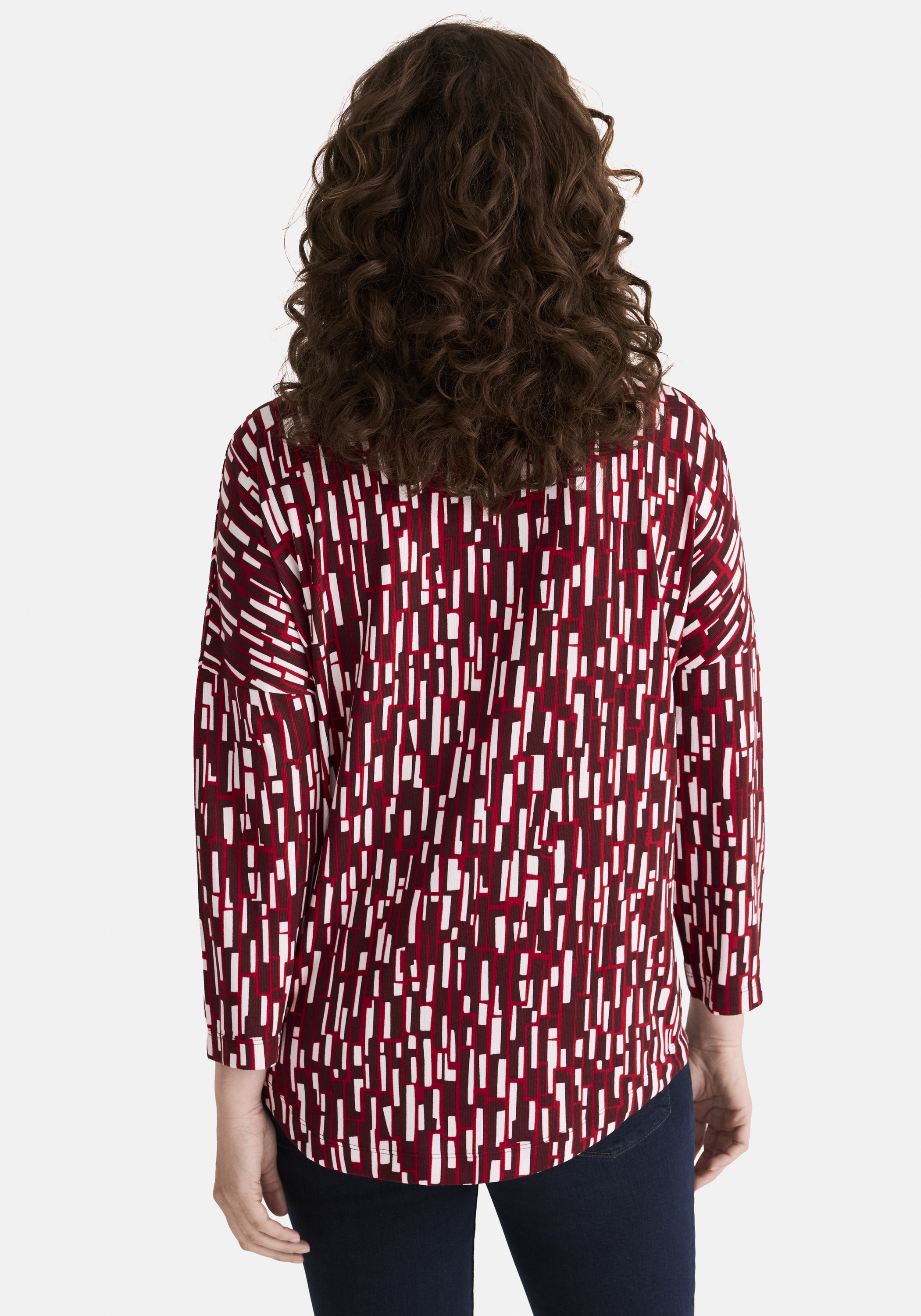 STOOKER WOMEN 3/4-Arm-Shirt »CARLY T-Shirt 3/4-Arm« Loose Fit Shirt Rundhals 3/4 Arm für Damen