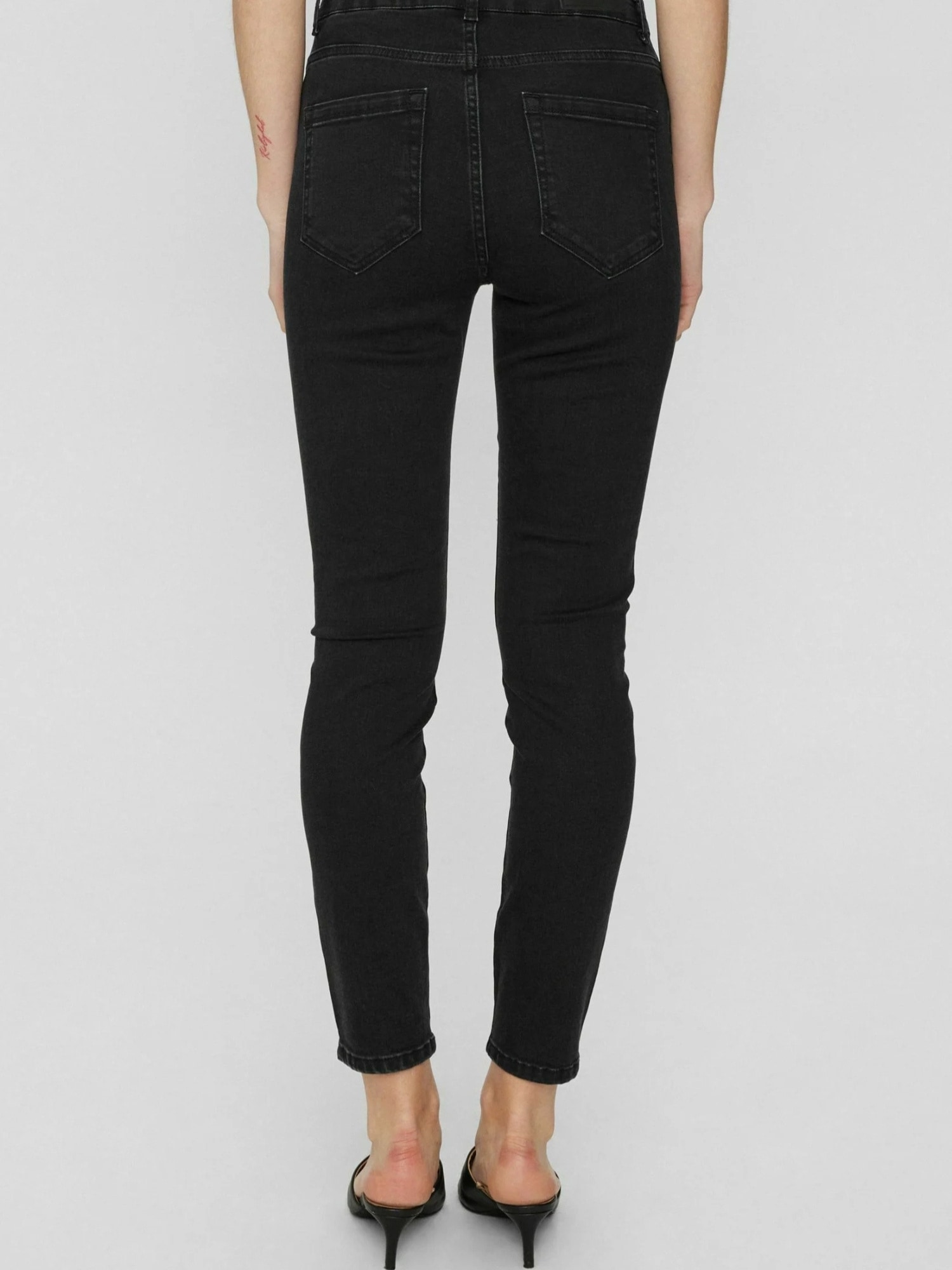 nümph 7/8-Hose »Nümph Cropped – Black NUSIDNEY«