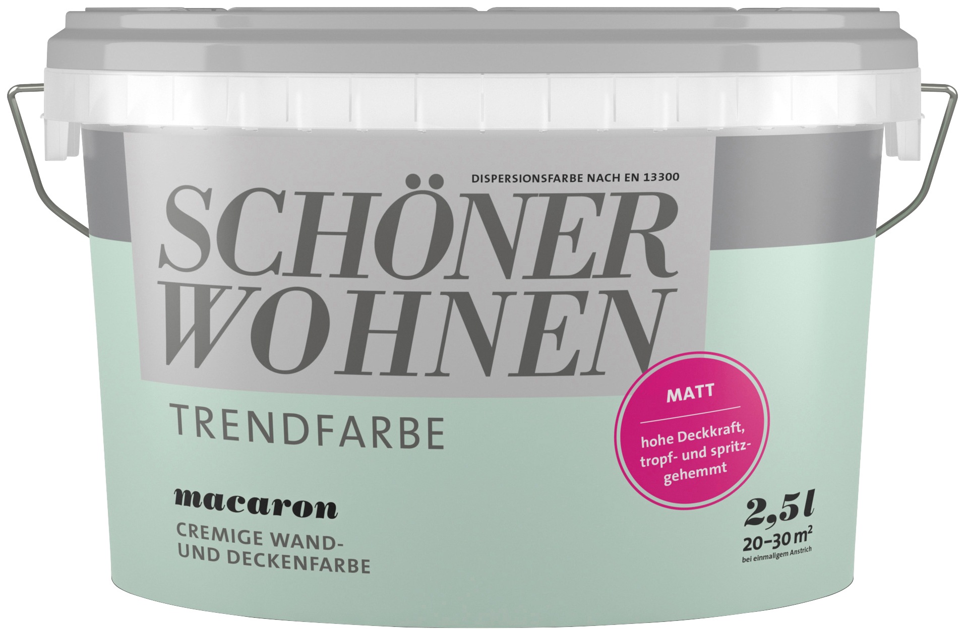 SCHÖNER WOHNEN-Kollektion Wand- und Deckenfarbe »Trendfarbe, matt«, 2,5 Liter,... kaufen
