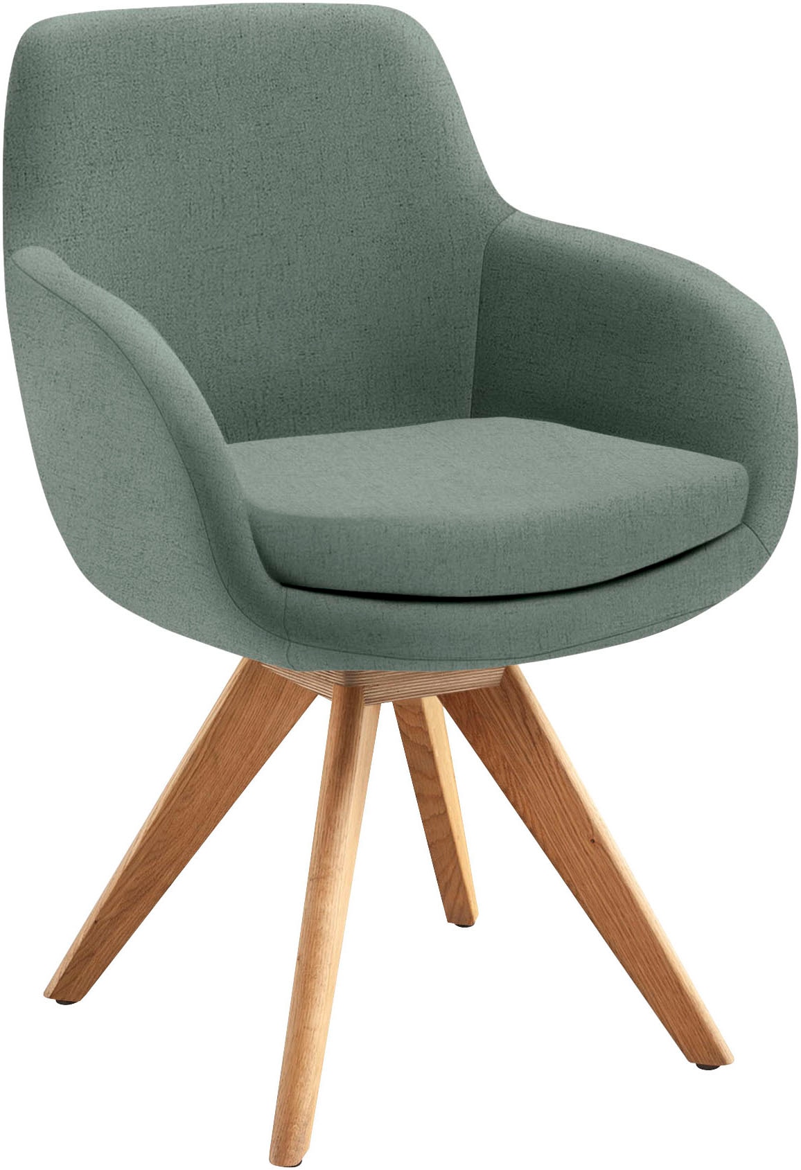 Musterring Esszimmerstuhl »Tavia« (Set) 2 Stk.Stativgestell Eiche Bianco, D günstig online kaufen