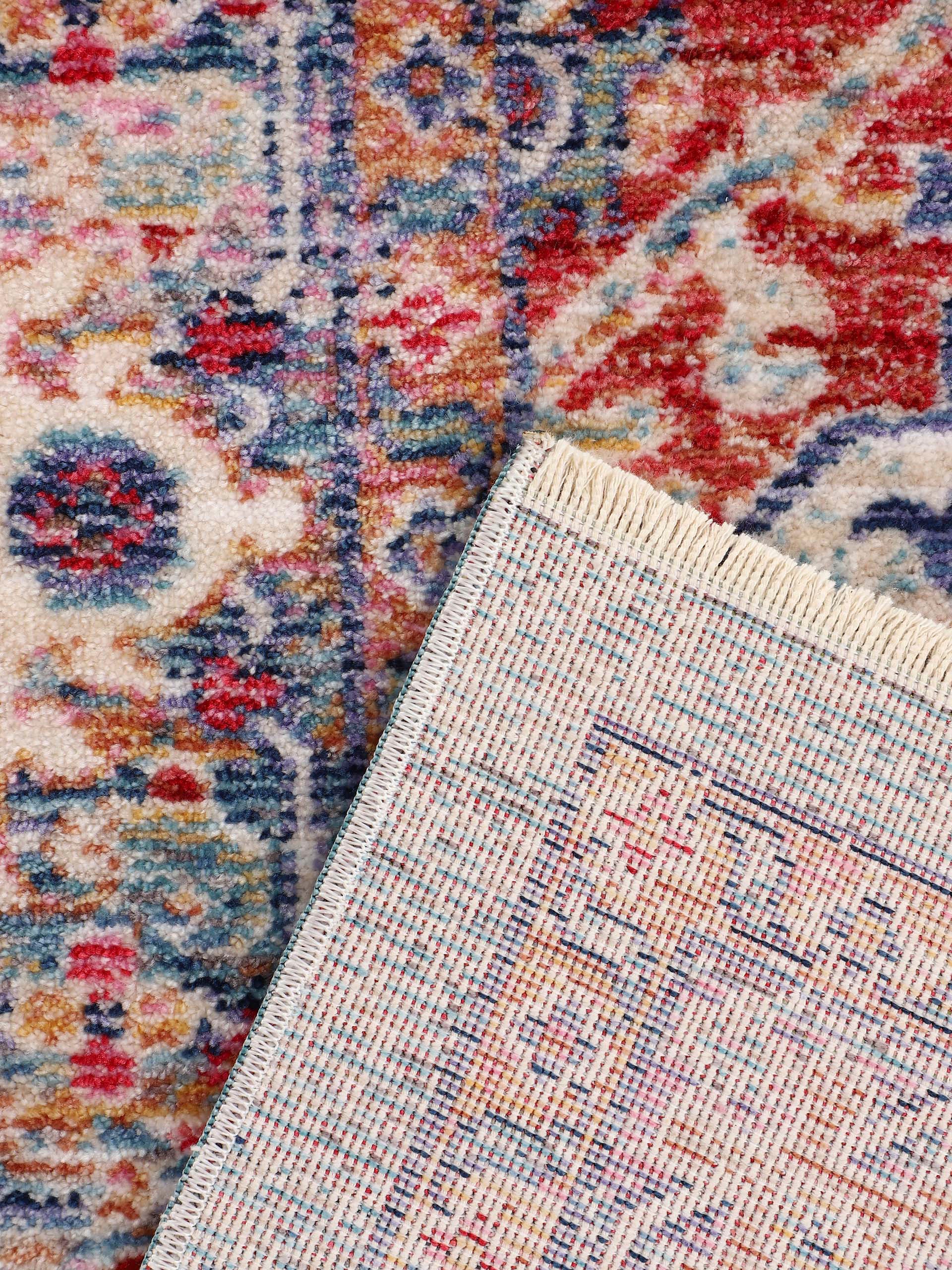 carpetfine Teppich »Phoenix«, rechteckig, 6 mm Höhe, Vintage Look, Wohnzimmer