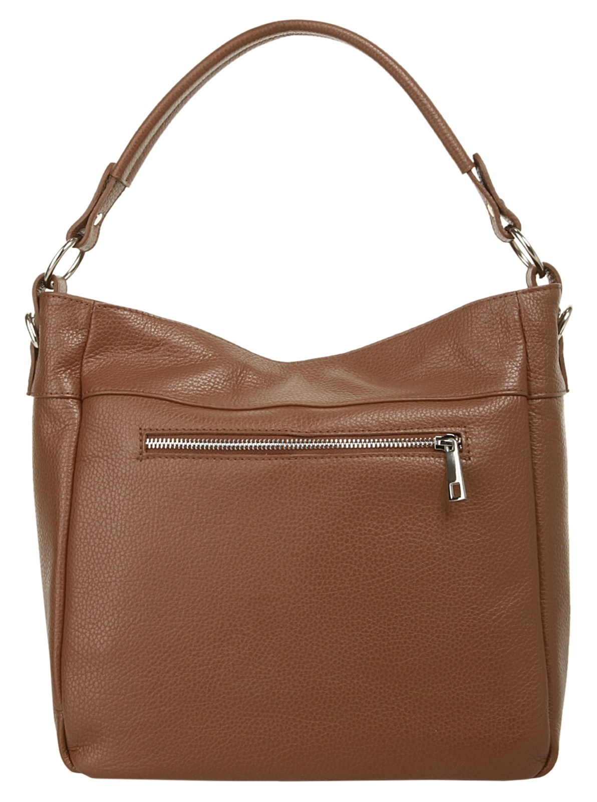 Cluty Henkeltasche, echt Leder, Made in Italy
