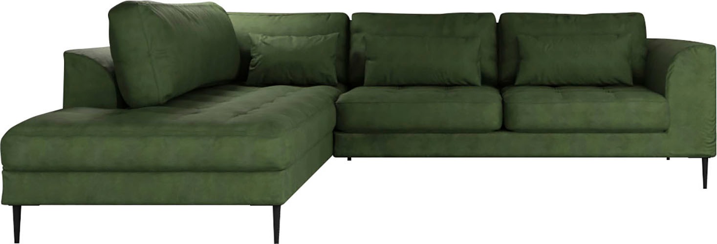 TRENDMANUFAKTUR Ecksofa »Luzi, wahlweise mit Schlaffunktion und Bettkasten, günstig online kaufen