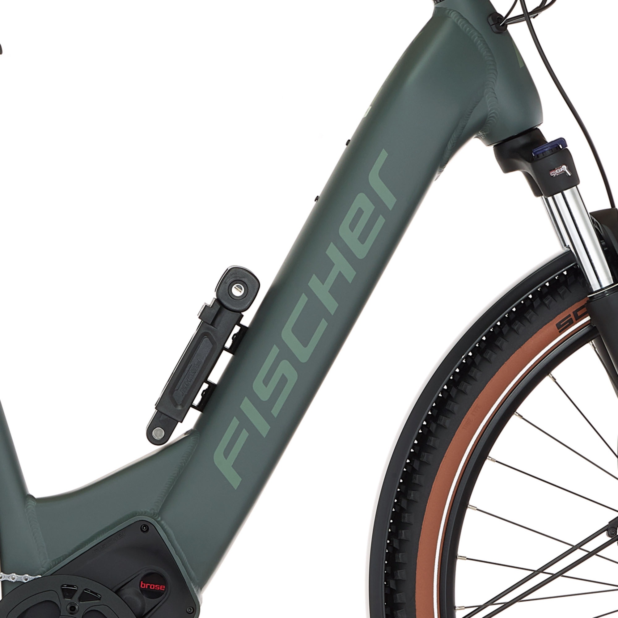 FISCHER Fahrrad E-Bike »TERRA T100 43 711«, 10 Gang, Shimano, Schaltwerk Deore