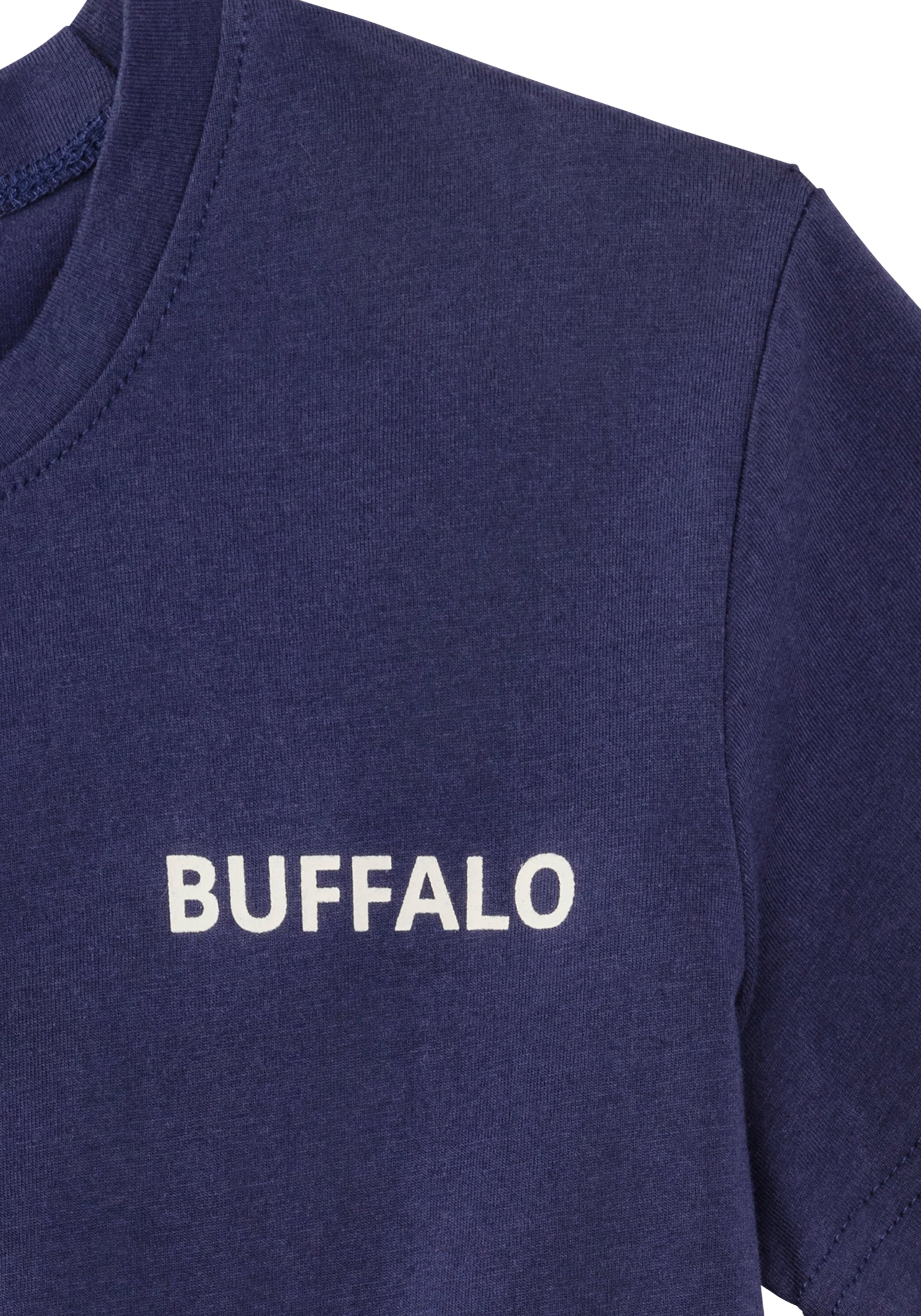 Buffalo Pyjama, (Packung, 2 tlg., 1 Stück), Schlafanzug im coolen Karolook