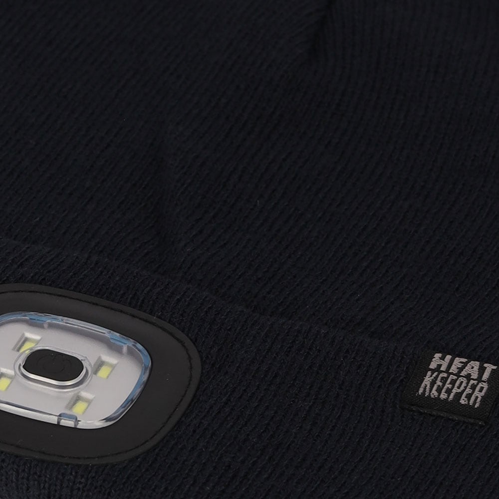 Heatkeeper Strickmütze »Heatkeeper«, Herausnehmbare LED-Lampe