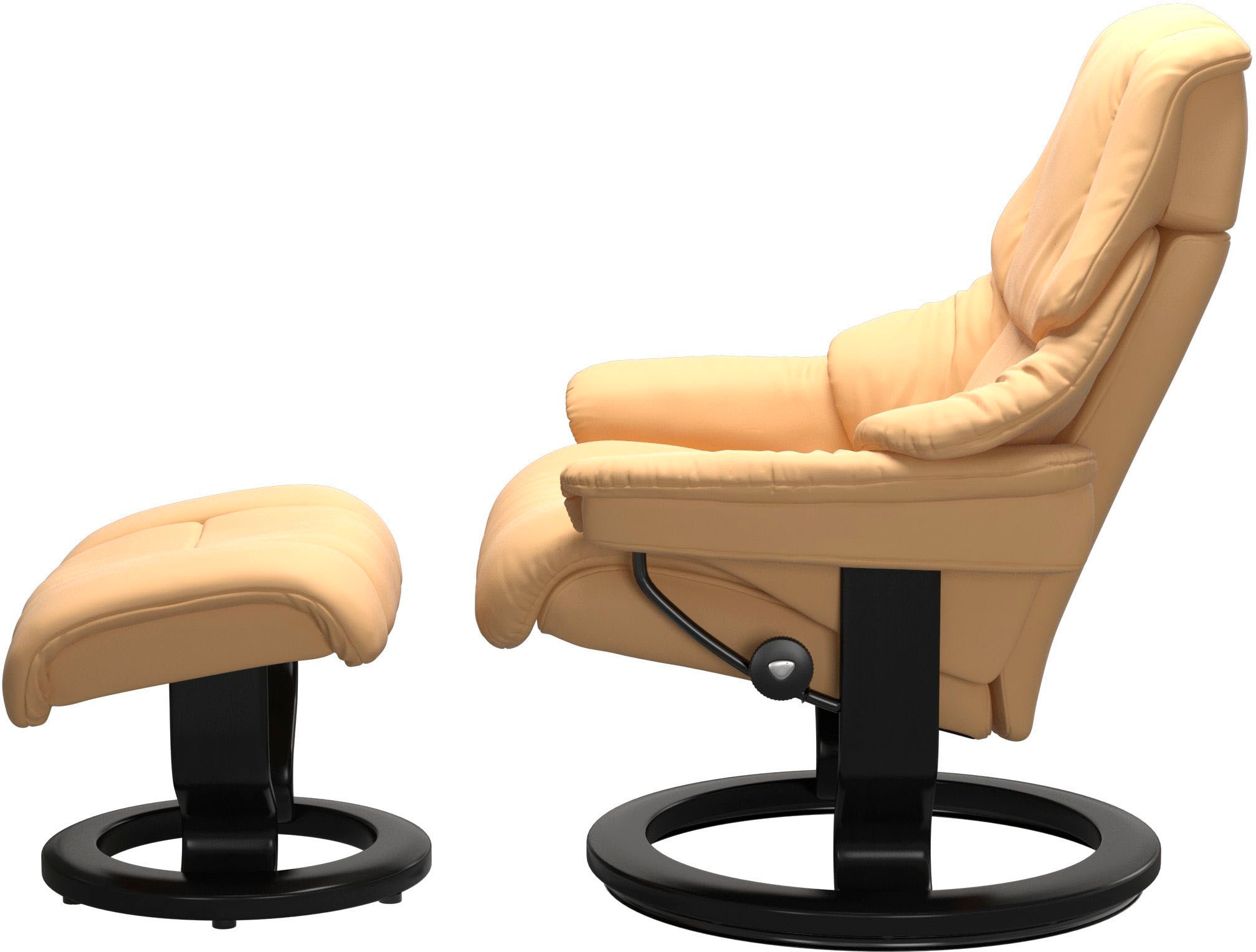Stressless® Relaxsessel »Reno«, mit Classic Base, Größe S, M & L, Gestell Schwarz