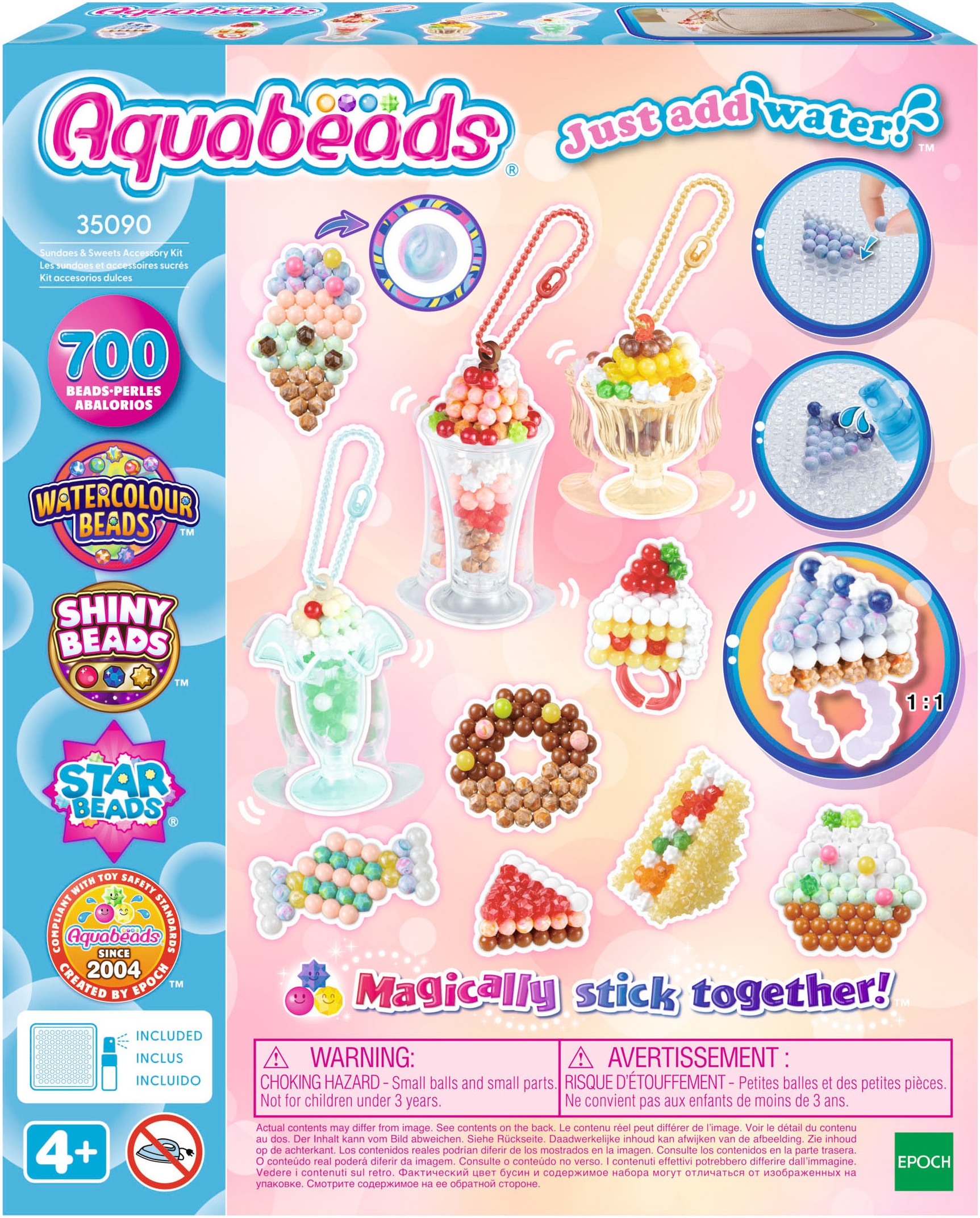 Aquabeads Kreativset »Süßigkeiten Anhänger Bastelset«