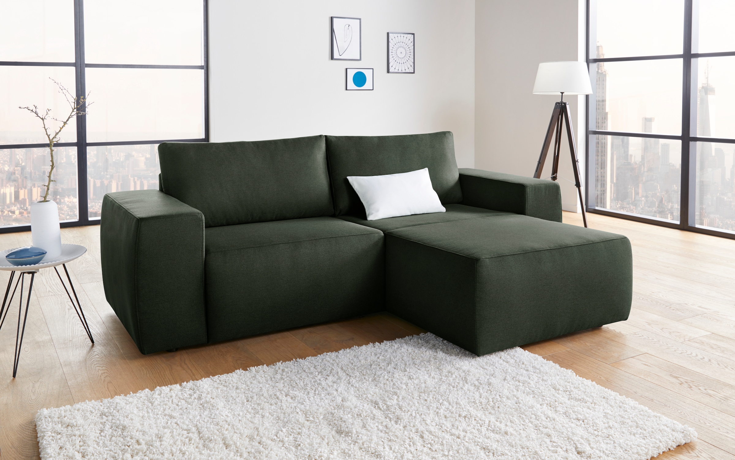 LOOKS by Wolfgang Joop Ecksofa »LooksII L-Form«, geradlinig und komfortabel günstig online kaufen