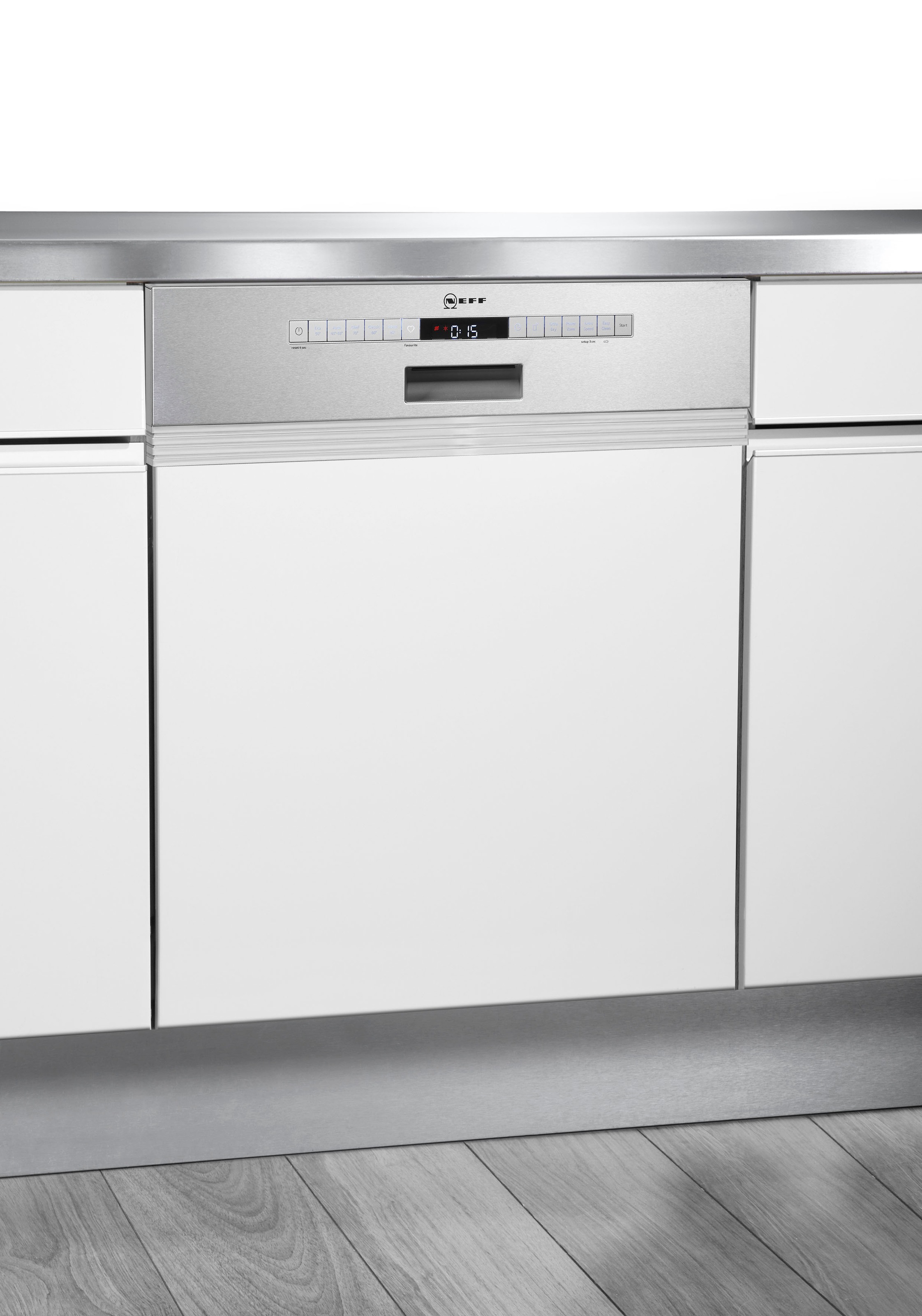 NEFF teilintegrierbarer Geschirrspüler N 51 »S145HAS24E«, 13 Maßgedecke, Aqua Stop®: eine NEFF Garantie bei Wasserschäden