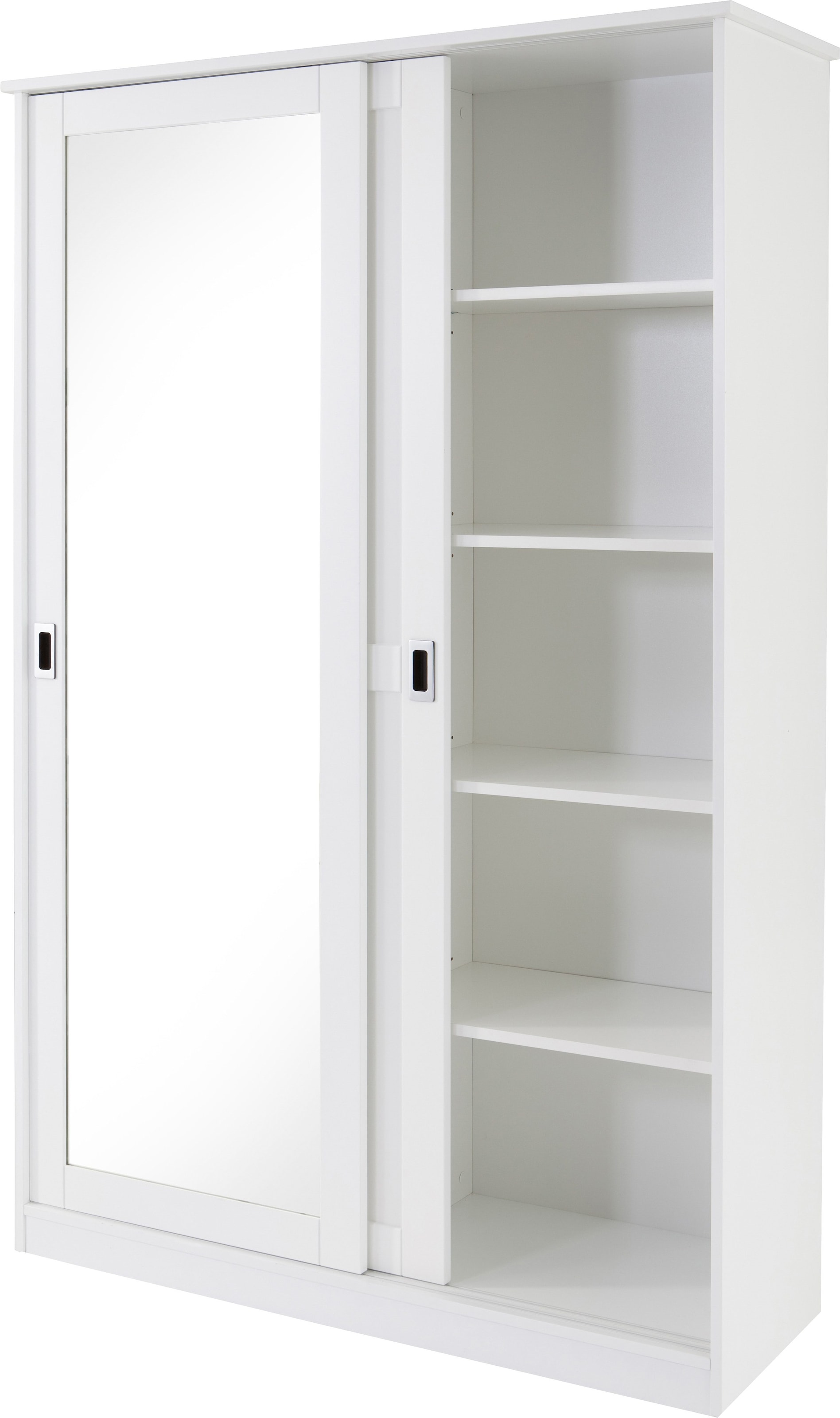 Home affaire Garderobenschrank »Nekso«, mit Spiegel, Breite 114 cm, aus MDF oder Massivholz, FSC®