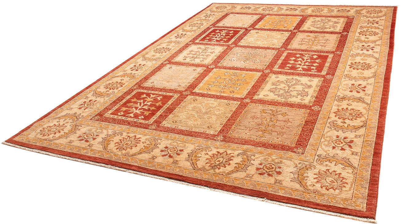 morgenland Orientteppich »Ziegler - 306 x 213 cm - rost«, rechteckig, Wohnz günstig online kaufen