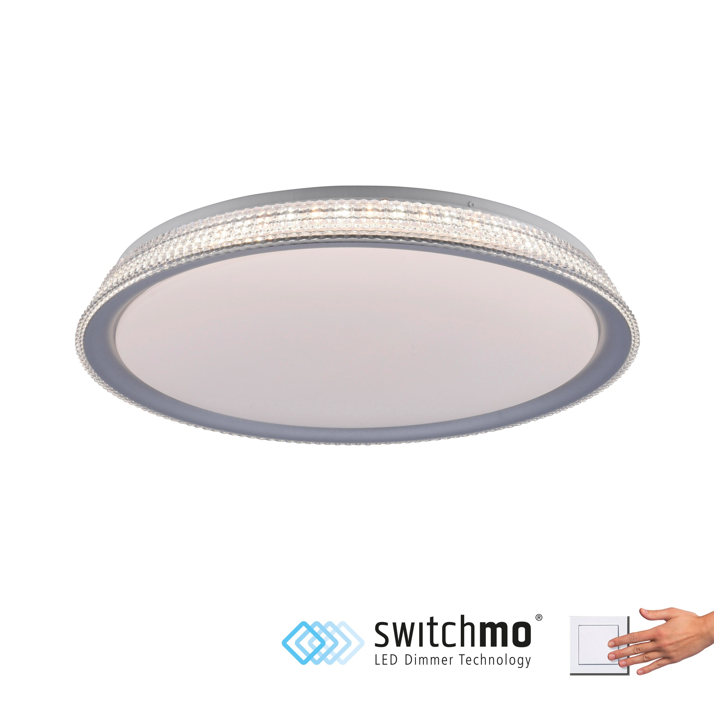 JUST LIGHT Deckenleuchte »KARI«, 1 flammig, Leuchtmittel LED-Board   LED fe günstig online kaufen