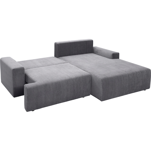 exxpo - sofa fashion Ecksofa »Orinoko«, inklusive Bettfunktion und  Bettkasten in verschiedenen Cord-Farben auf Raten kaufen