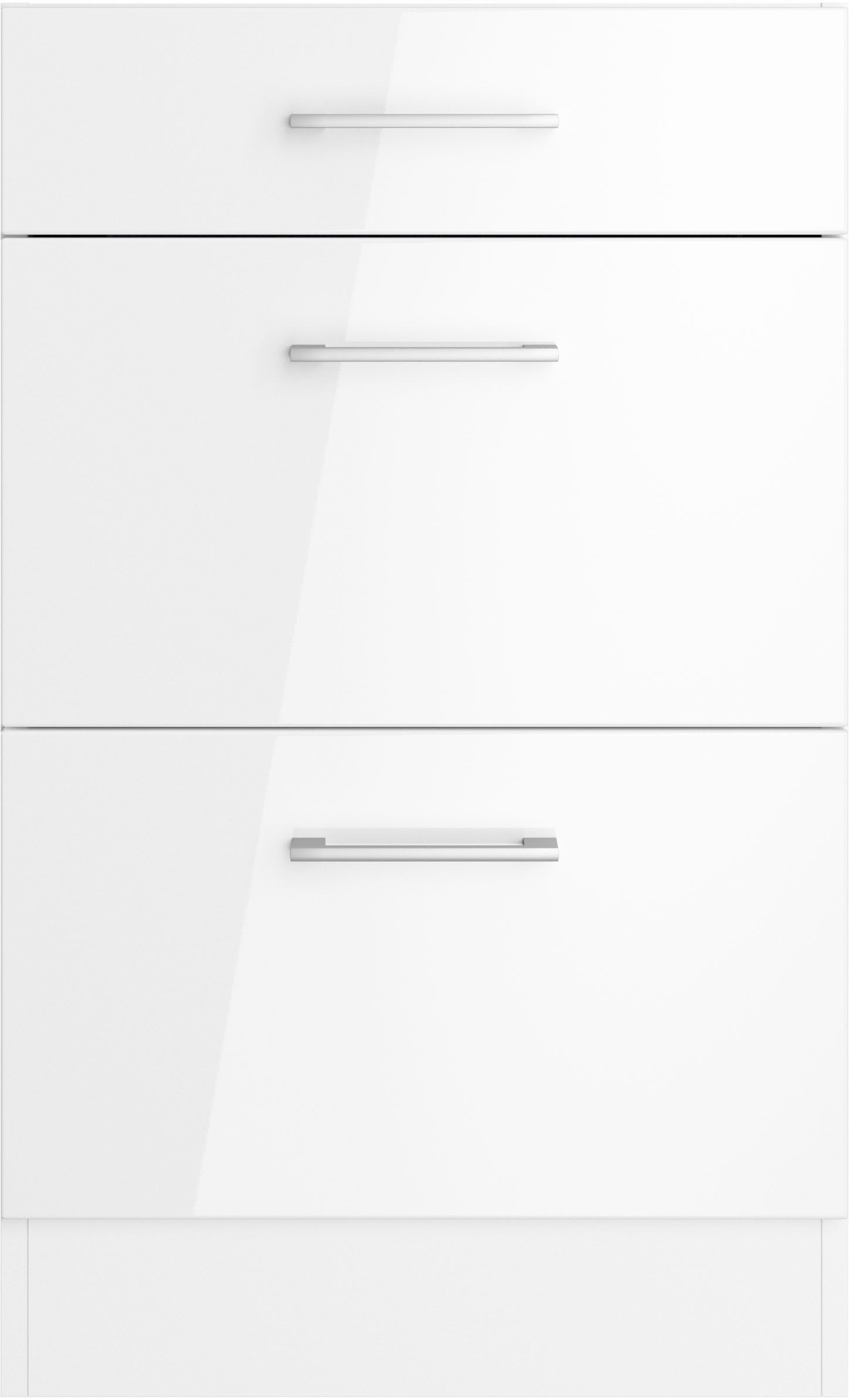 KOCHSTATION Unterschrank »KS-Milan«, HELD Möbel, Auszugschrank 50 cm, matte oder hochglänzende Fronten