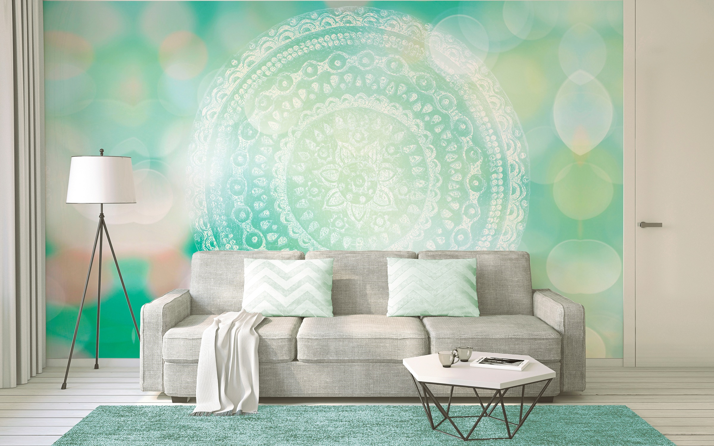 Architects Paper Fototapete »Atelier 47 Mandala 2« orientalisch glatt Vlies günstig online kaufen