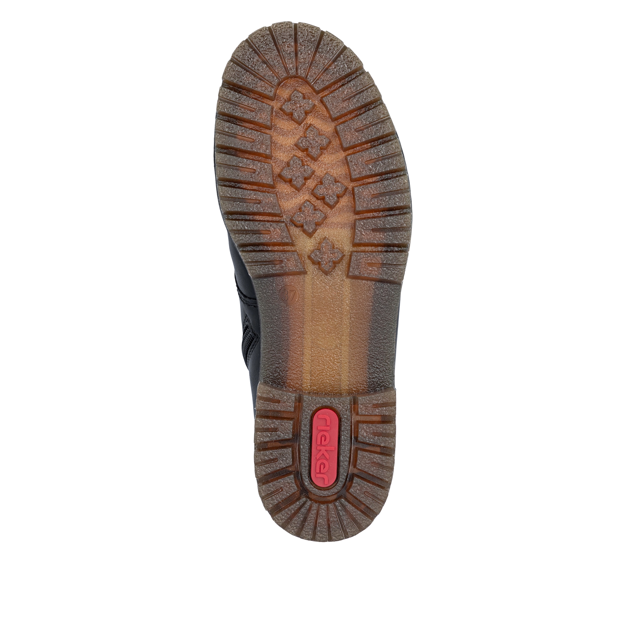 Rieker Schnürstiefelette  Ankleboots, Schnürboots, Klassik-Stiefelette mit Logoprägung