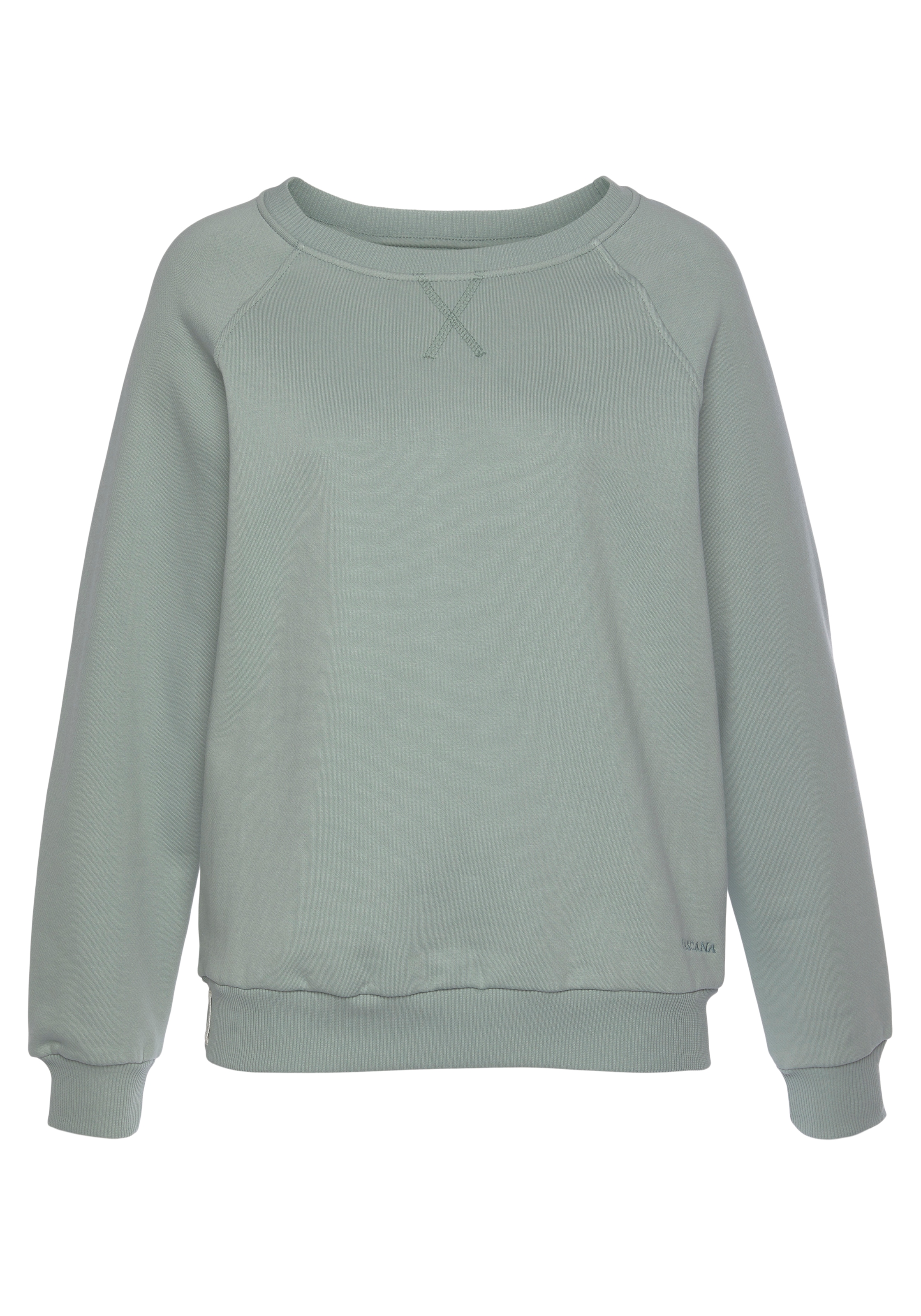 LASCANA Sweatshirt, aus organischer Baumwolle, Loungewear