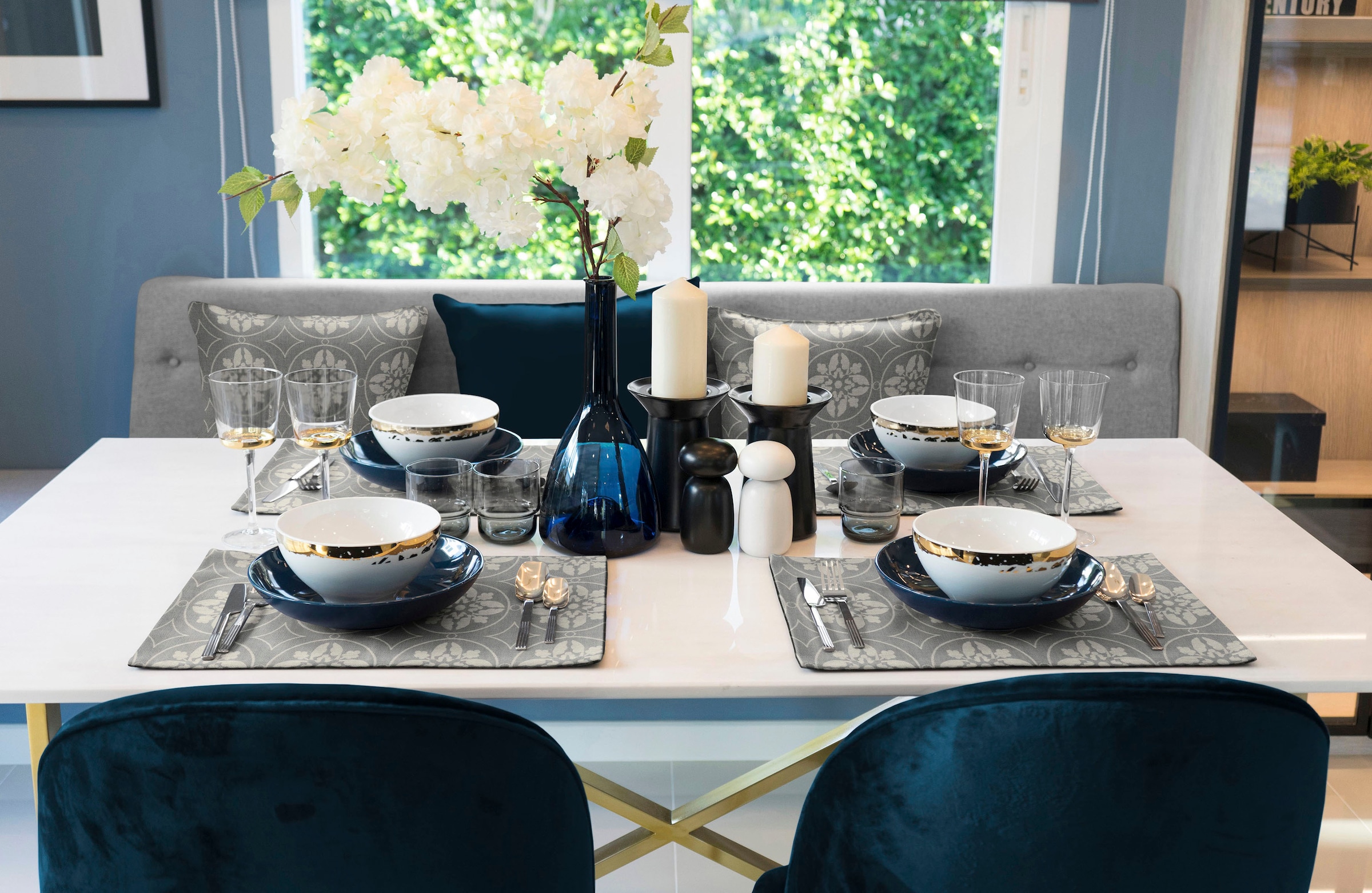 Adam Platzset »Romantic Puligny Light« GOTS organic,zertifiziert durch CERE günstig online kaufen