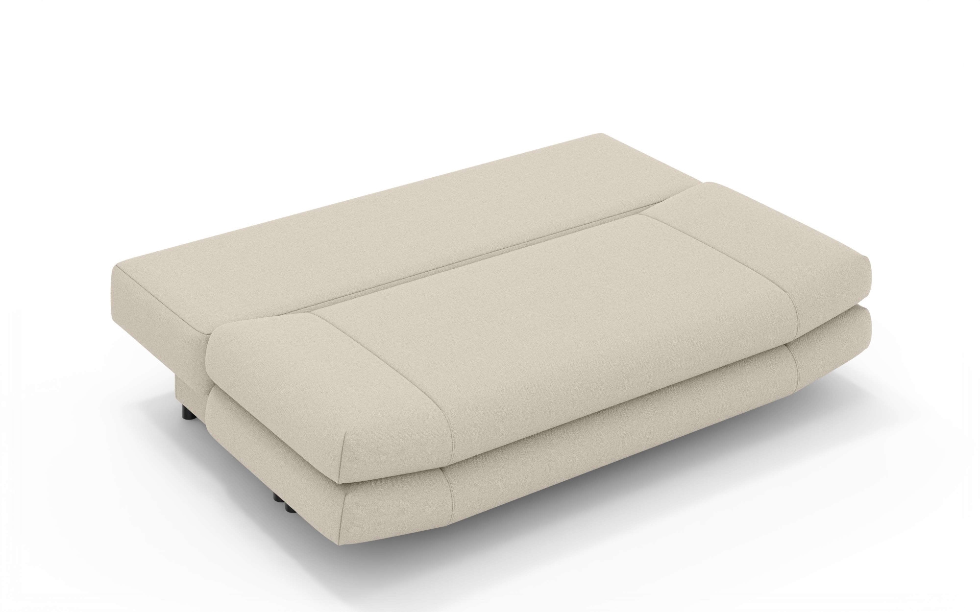 Home affaire 3-Sitzer »LENNARA Schlafsofa mit Bettkasten, Maße B/T/H: 209/96/86 cm«, Sofa mit Wellenunterfederung, hoher Sitzkomfort