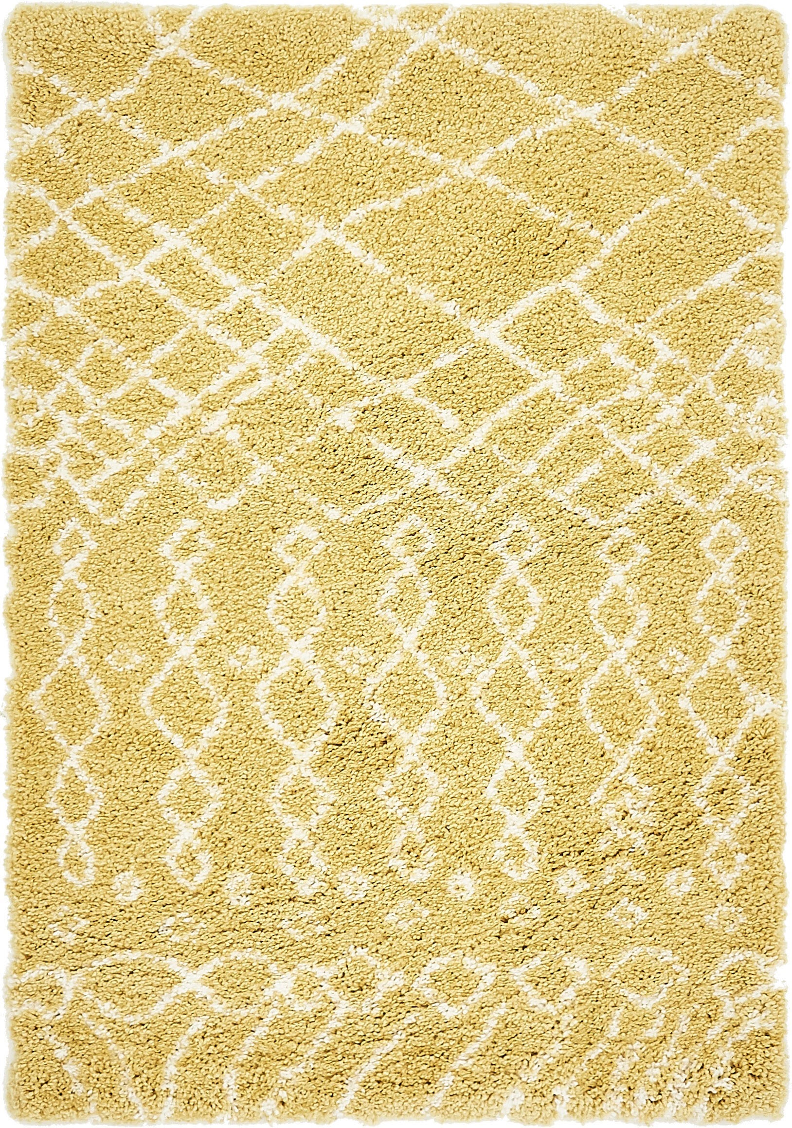 Myflair Möbel & Accessoires Hochflor-Teppich »Temara Shag Lagerräumung«, rechteckig, 51 mm Höhe, gewebt, Scandi Design, ideal im Wohnzimmer & Schlafzimmer