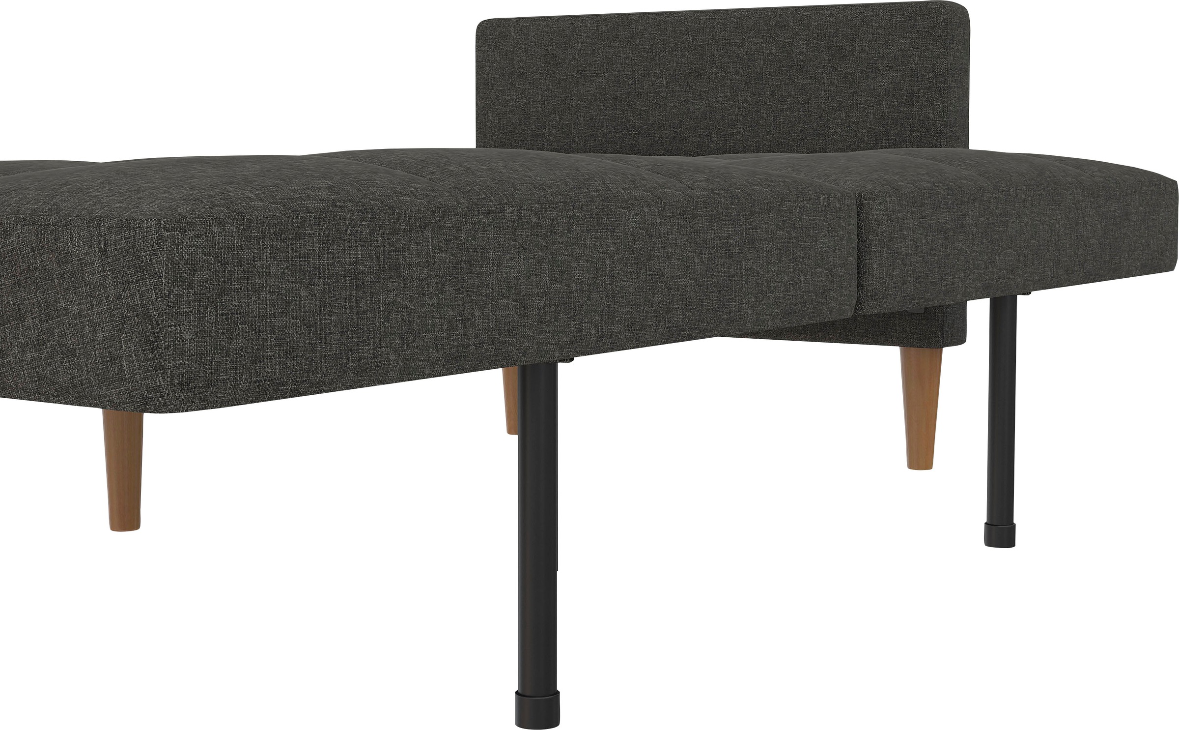 Dorel Home 3-Sitzer »Lilly«, Bett-Funktion, Rückenlehne 3-fach verstellbar, Sitzhöhe 43 cm