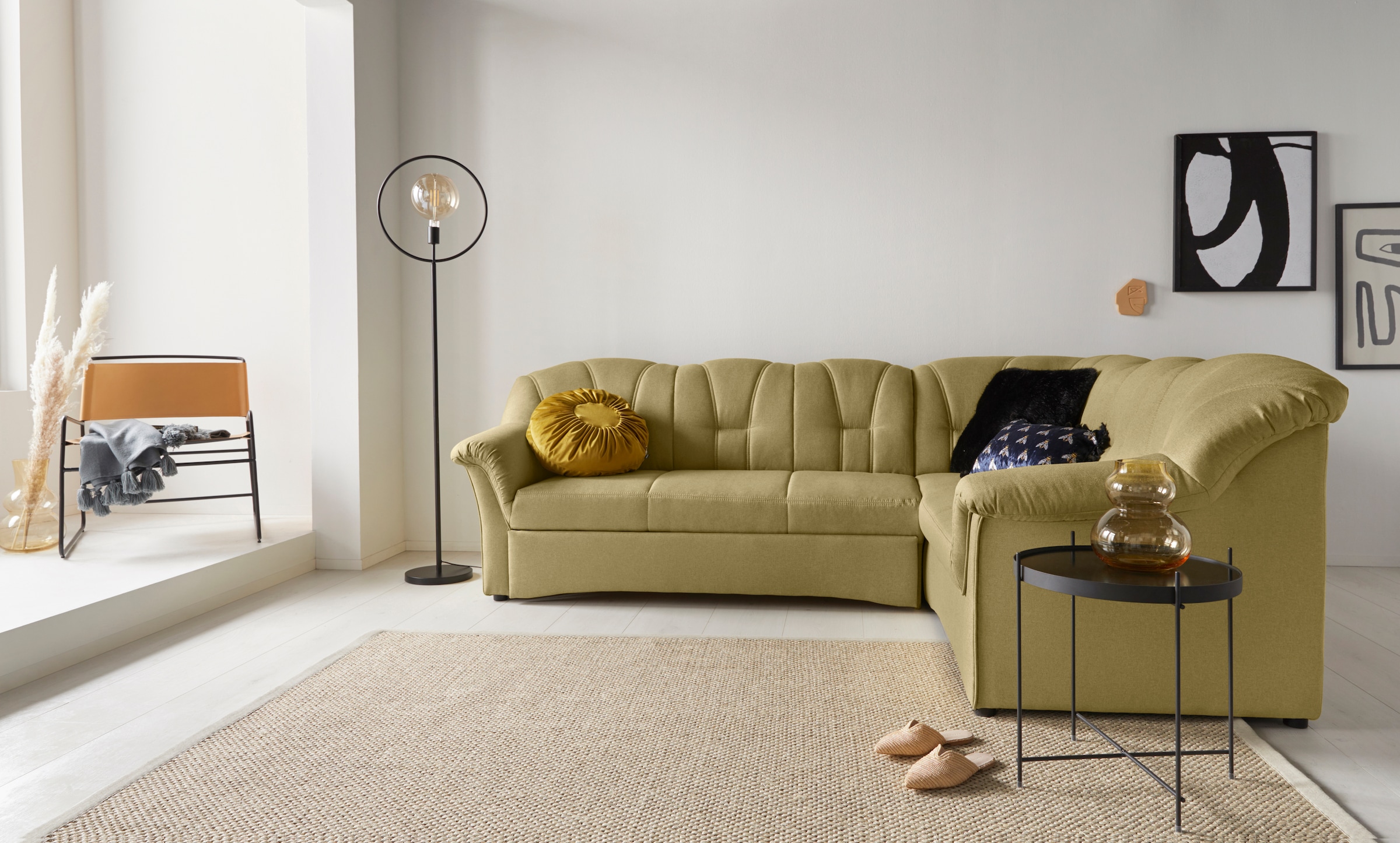 DOMO collection Ecksofa »Papenburg B/T/H: 242/190/84 cm L-Form«, wahlweise günstig online kaufen