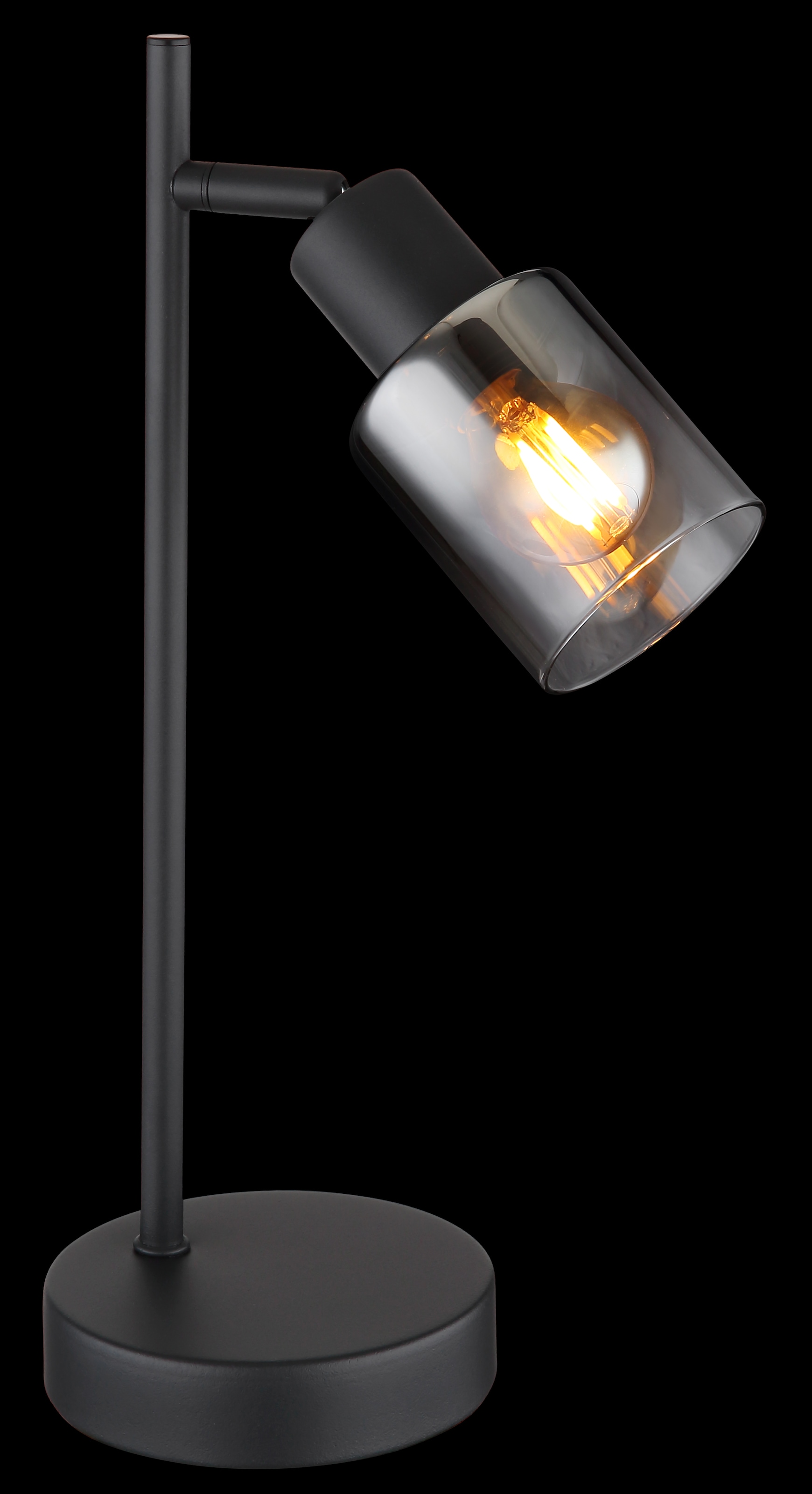 GLOBO LIGHTING Tischleuchte »HUBERTUS« E14 1 Stk. Tischlampe Nachttischlampe Deko-Tischleuchte Schlafzimmer