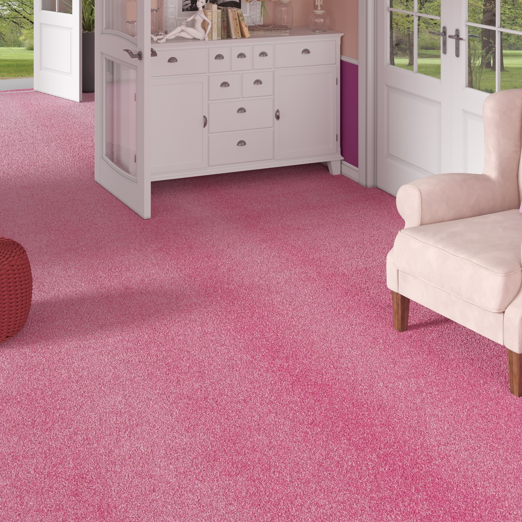 my home Teppichboden »Zephyra, Schlinge, Made in Netherlands«, rechteckig, günstig online kaufen